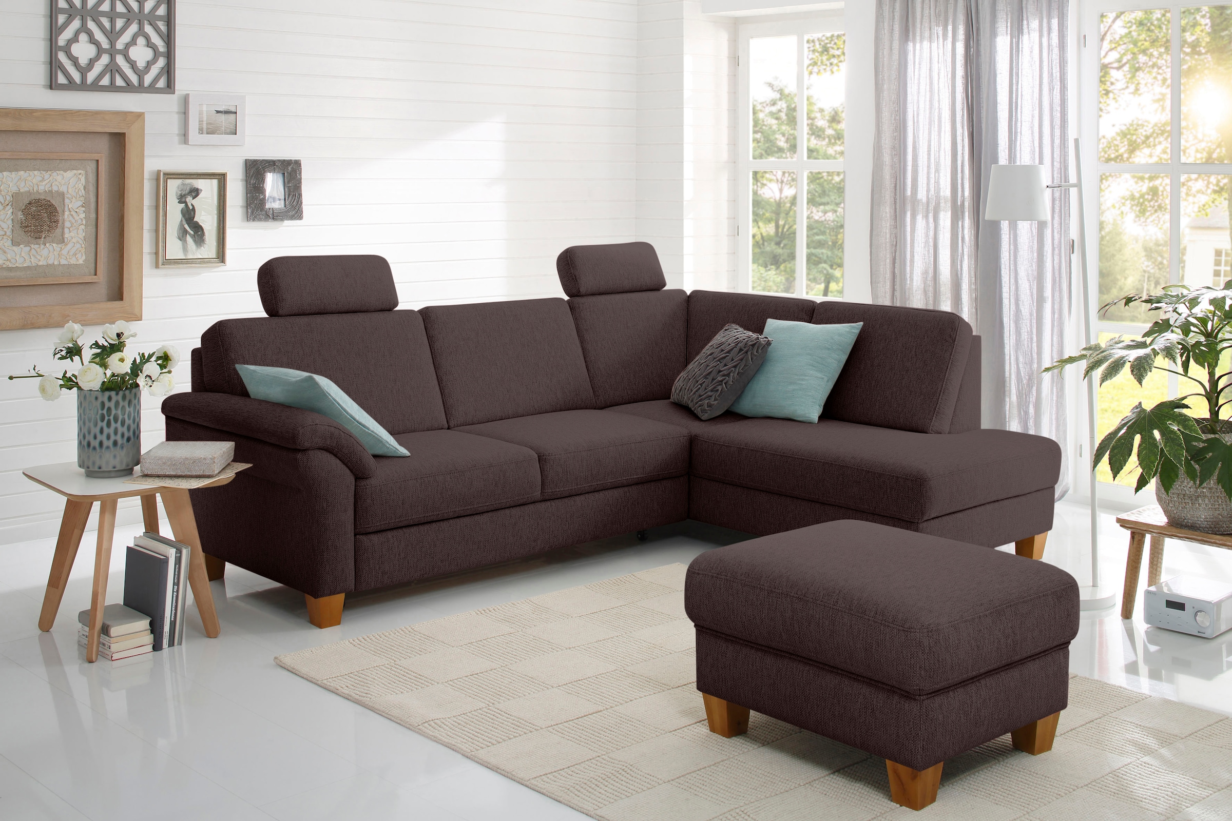 Home affaire Ecksofa "Borkum L-Form, B: 249 cm - OTTO. Verlässliche Qualitä günstig online kaufen