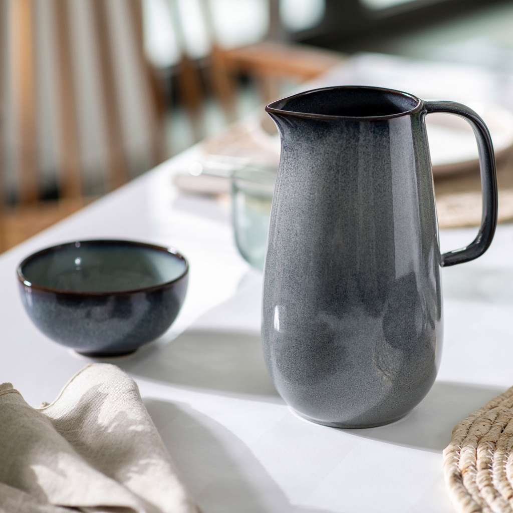 like. by Villeroy & Boch Wasserkrug »Krug Lave gris 1,6 l grau«