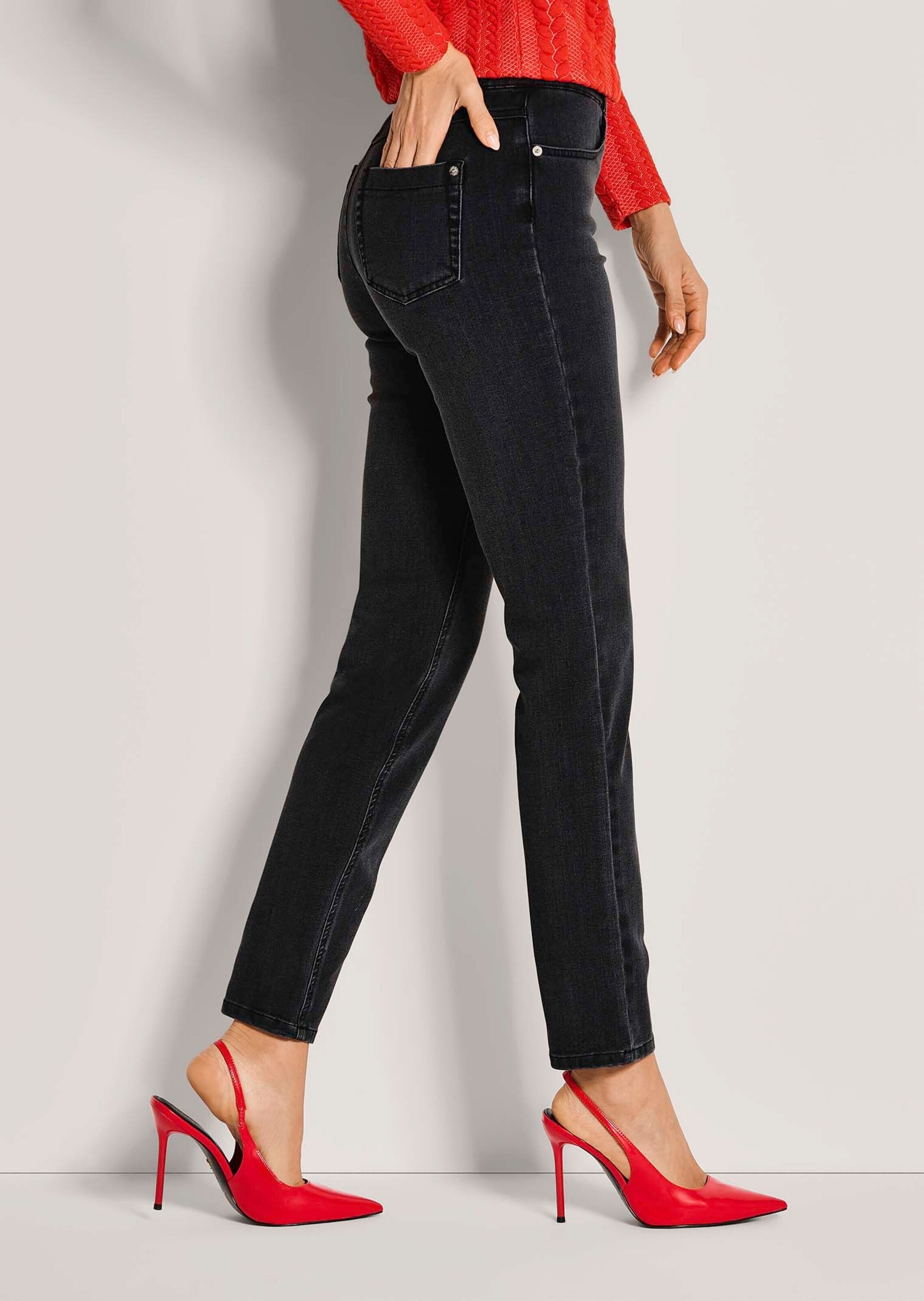 MADELEINE Regular-fit-Jeans »Jeggings Denim-Leggings mit Schlupfbund«