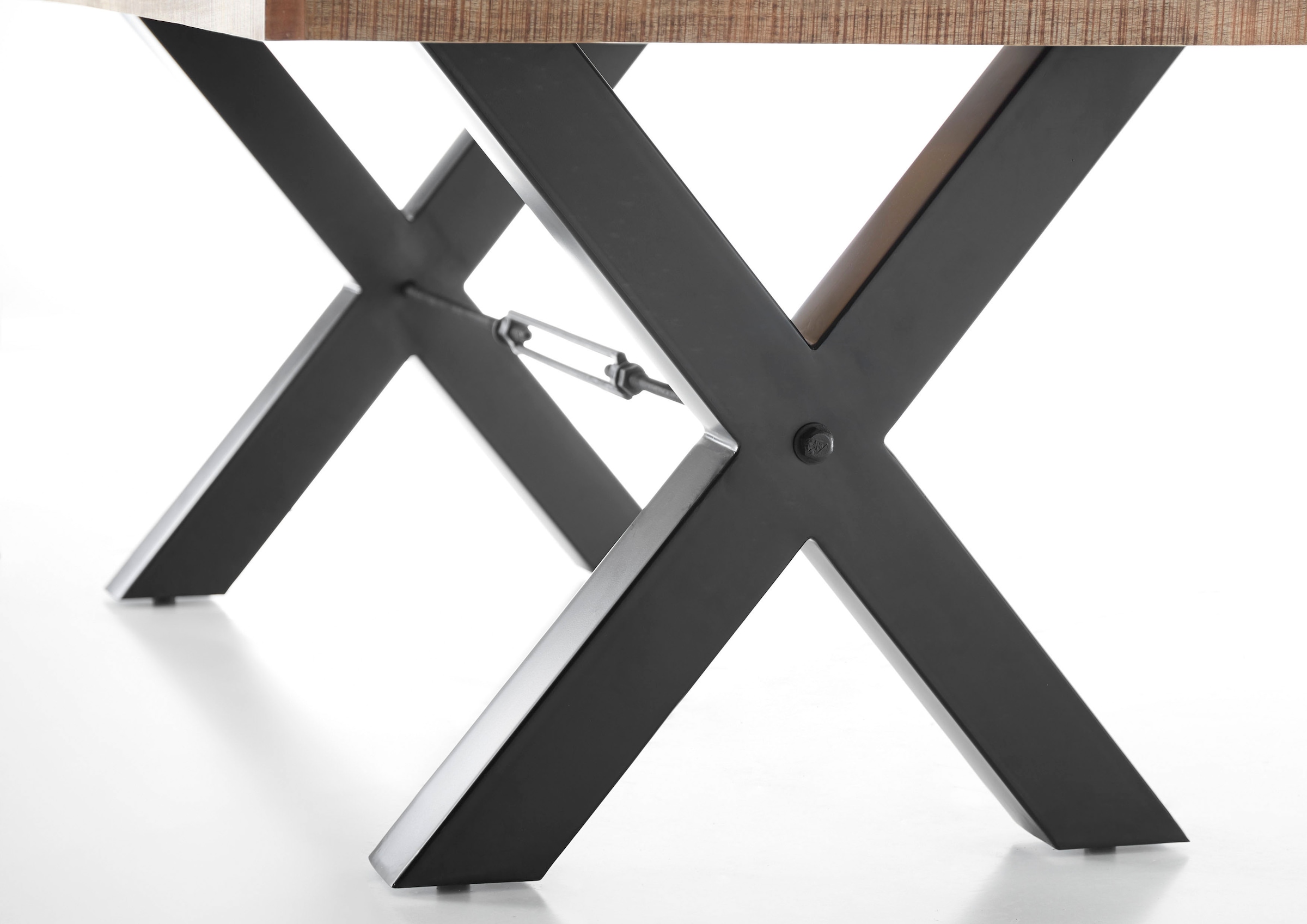 Stolkom Esstisch »Delhi«, 200 cm breit in Massivholz Mango Wood