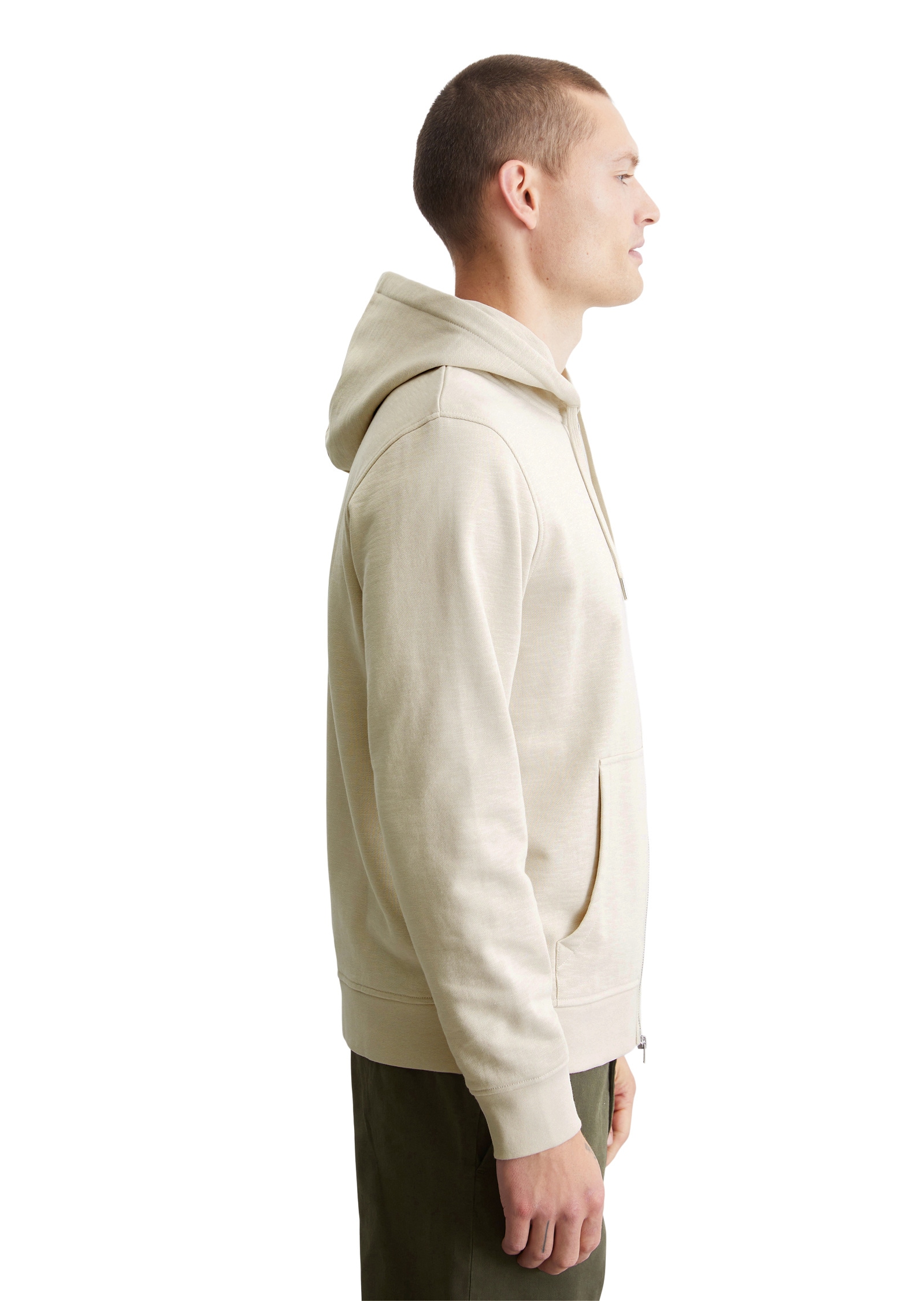 Marc O'Polo Sweatjacke »aus Bio-Baumwolle«