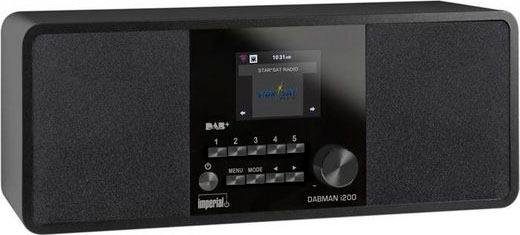 IMPERIAL by TELESTAR Digitalradio (DAB+) »DABMAN i200«, (LAN (Ethernet)-WLAN Digitalradio (DAB+)-FM-Tuner-Internetradio-UKW mit RDS 20 W)