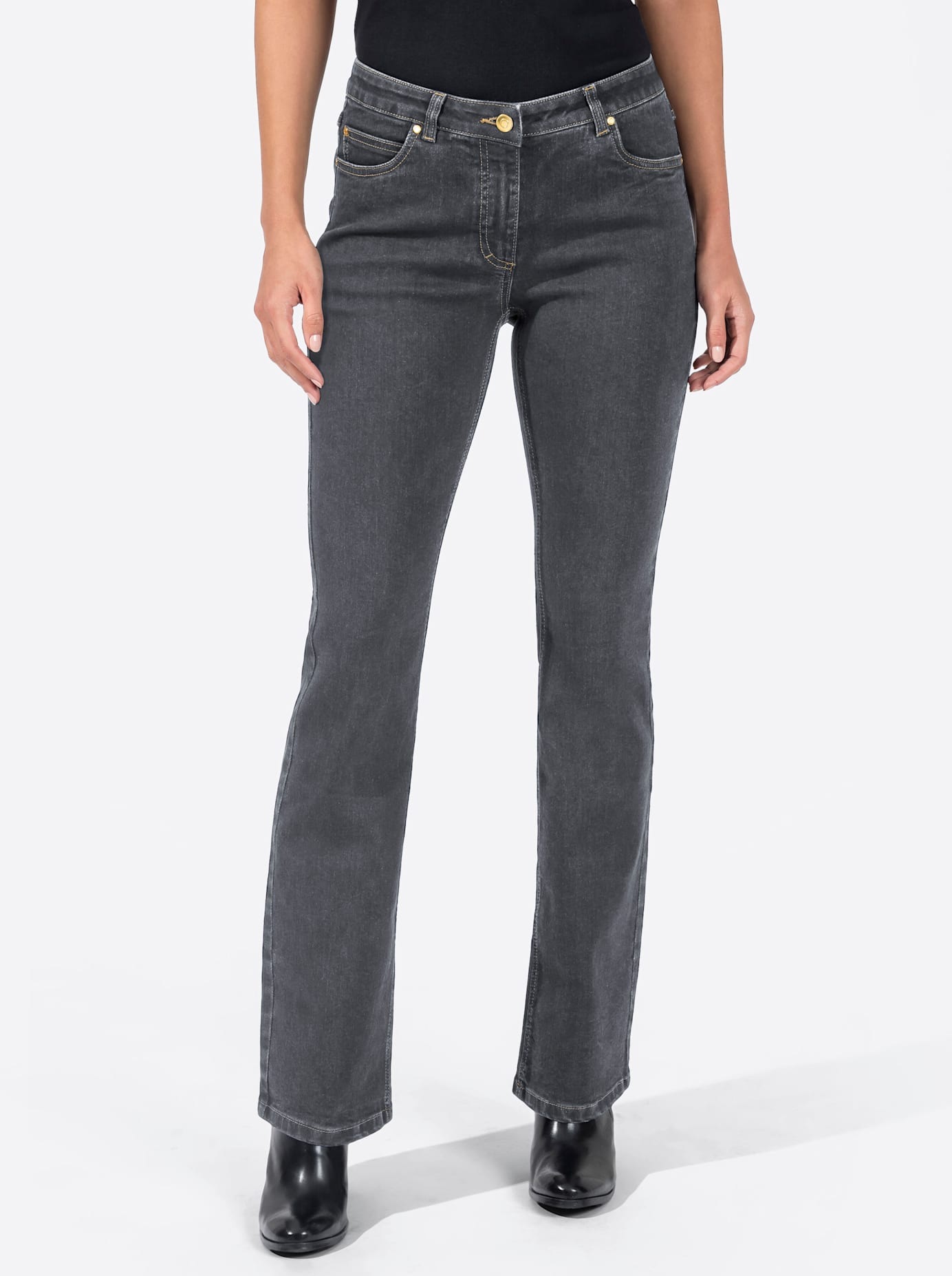 Inspirationen Bootcut-Jeans 1 Stk. tlg. günstig online kaufen
