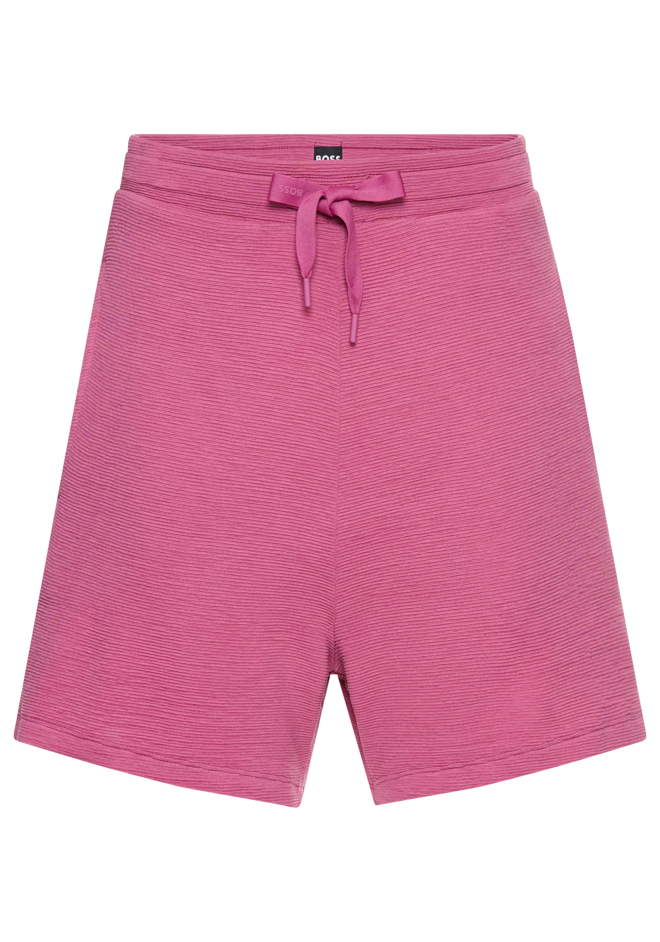 BOSS Shorts "Ottoman", mit Ottoman-Struktur und Logo-Kordel günstig online kaufen