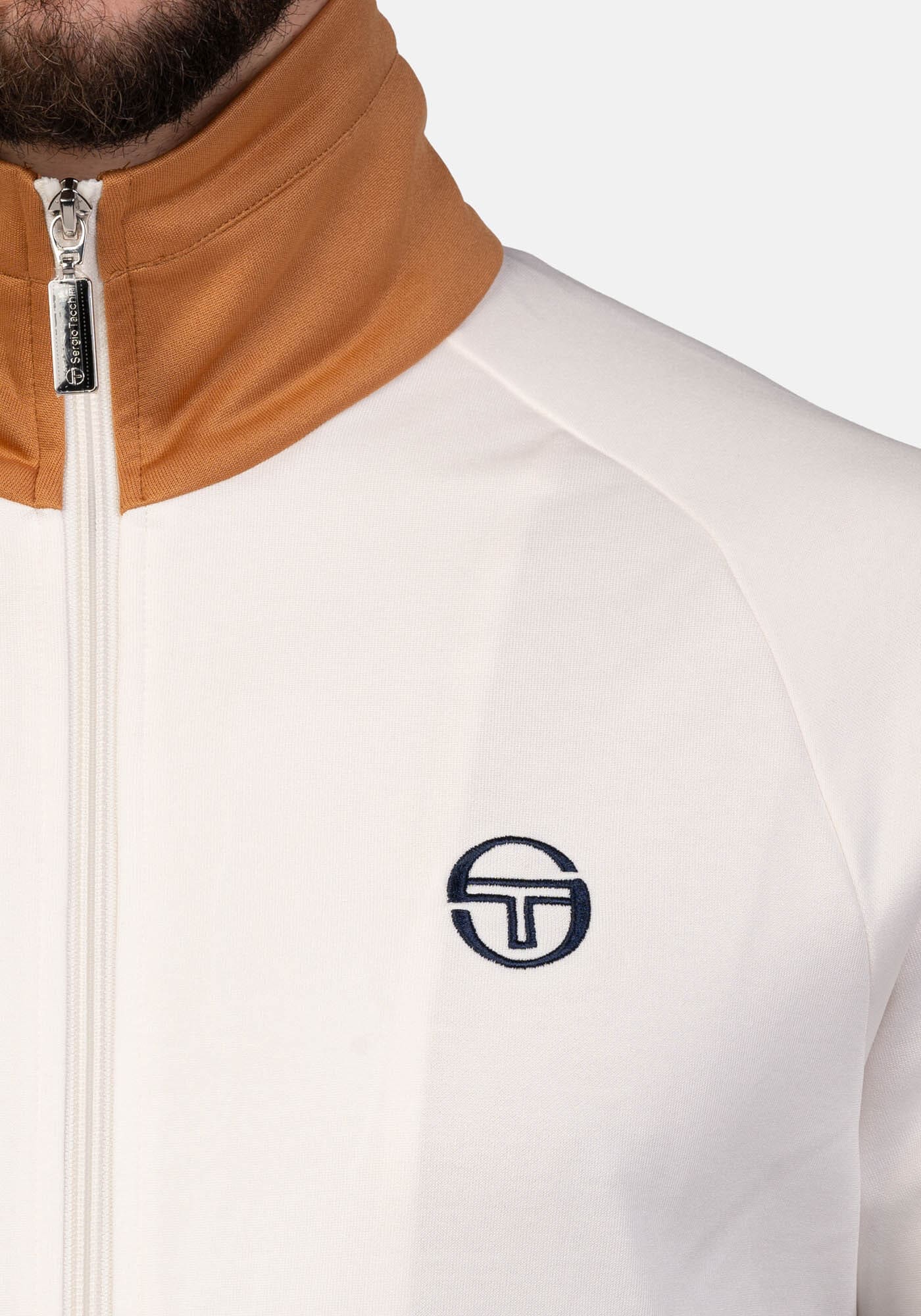 Sergio Tacchini Trainingsjacke »DALLAS TRACK TOP Herren«, ohne Kapuze, Trainingsjacke Herren, leichte Jacke, Retro, Sportjacke, Outdoor, Sale