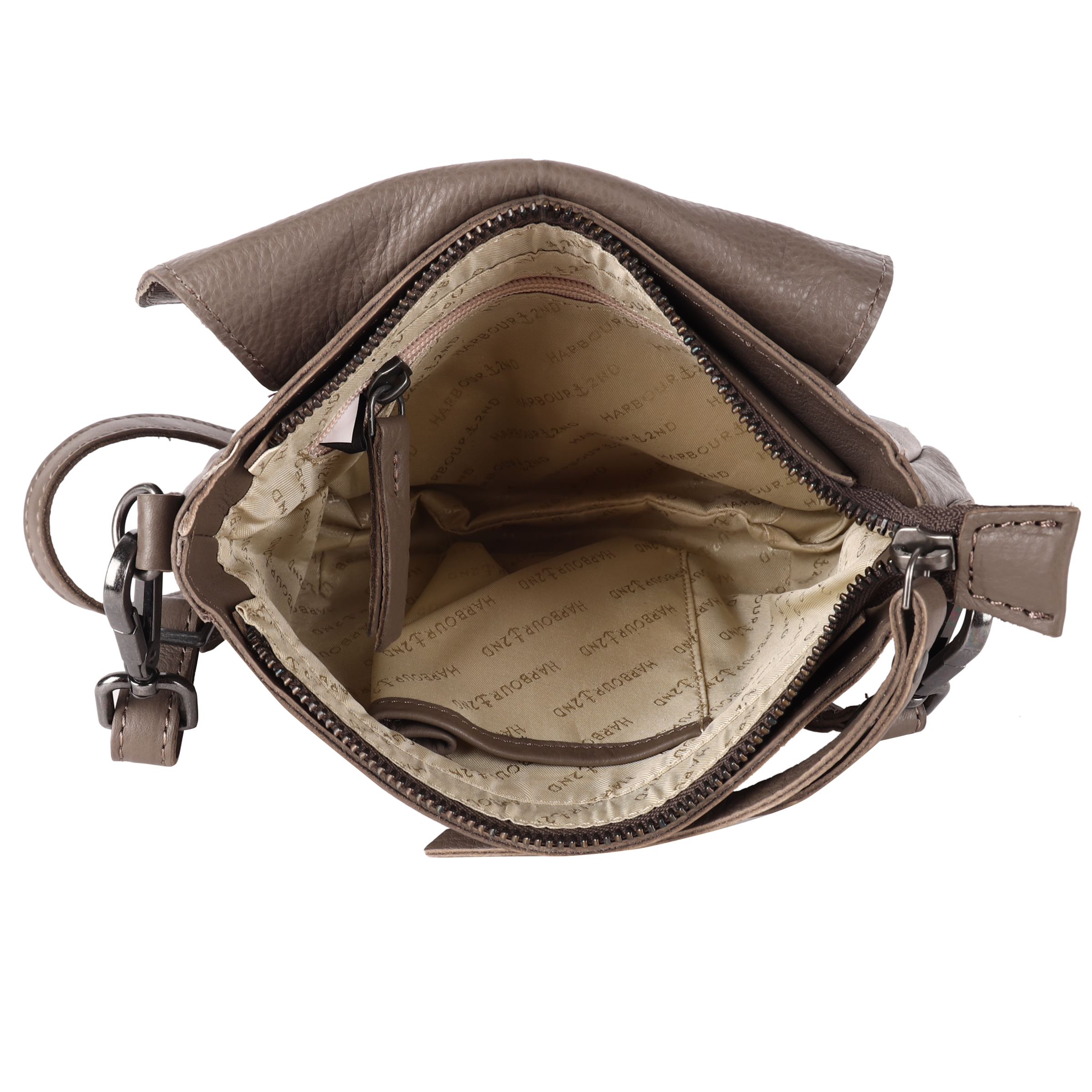 HARBOUR 2nd Umhängetasche »Cecile«, Handtasche Damen Schultertasche mit zusätzlichem Schulterriemen