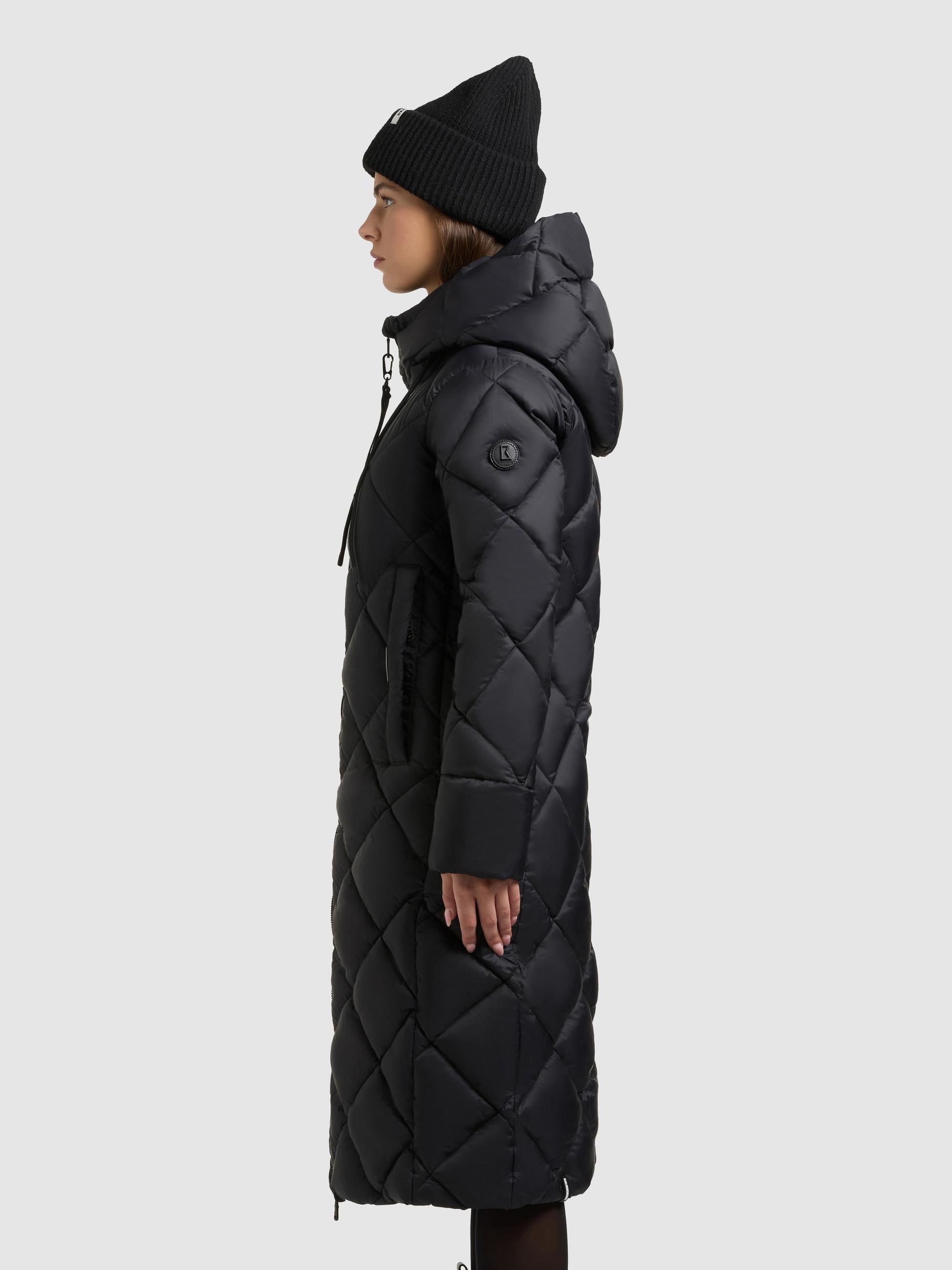 khujo Steppmantel "Cilia" Gesteppter Damen Wintermantel mit Schlüsselanhäng günstig online kaufen