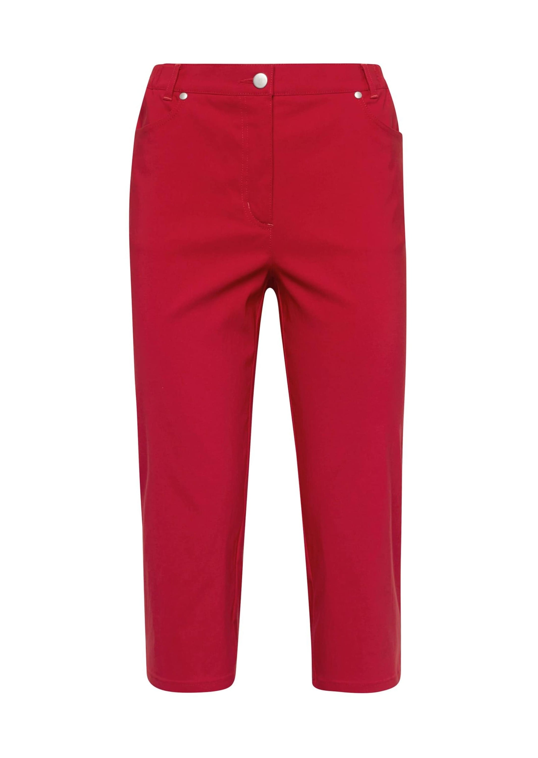 GOLDNER 7/8-Hose "Kurzgröße Capri-Super-Stretch-Hose Carla" Ohne