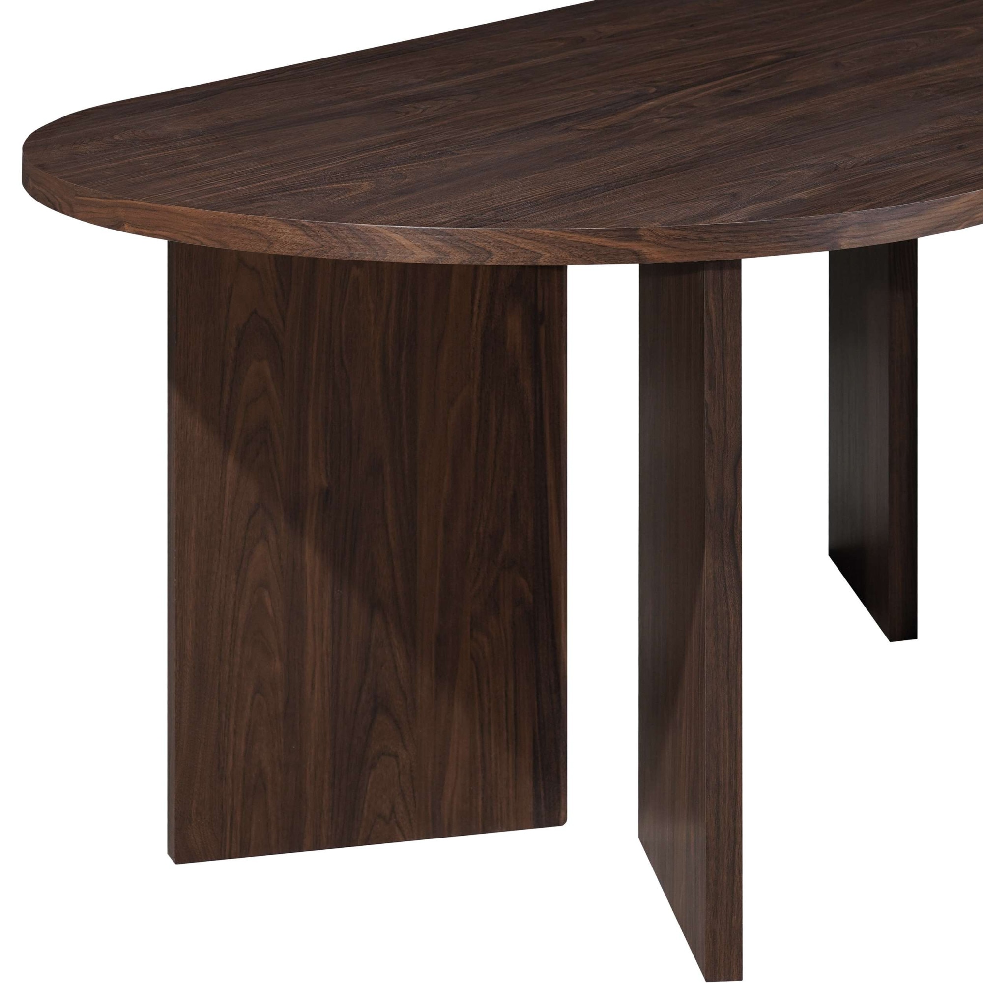 OTTO home Esstisch »Callii« Walnuss Optik, ovale Form, robuste Konstruktion, zwei Breiten