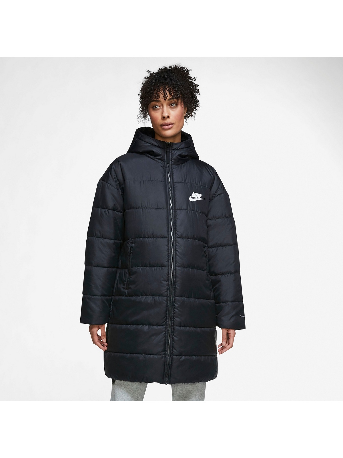 Nike Sportswear Parka »Große Größen«, mit Kapuze, Großer Logodruck auf dem Rücken