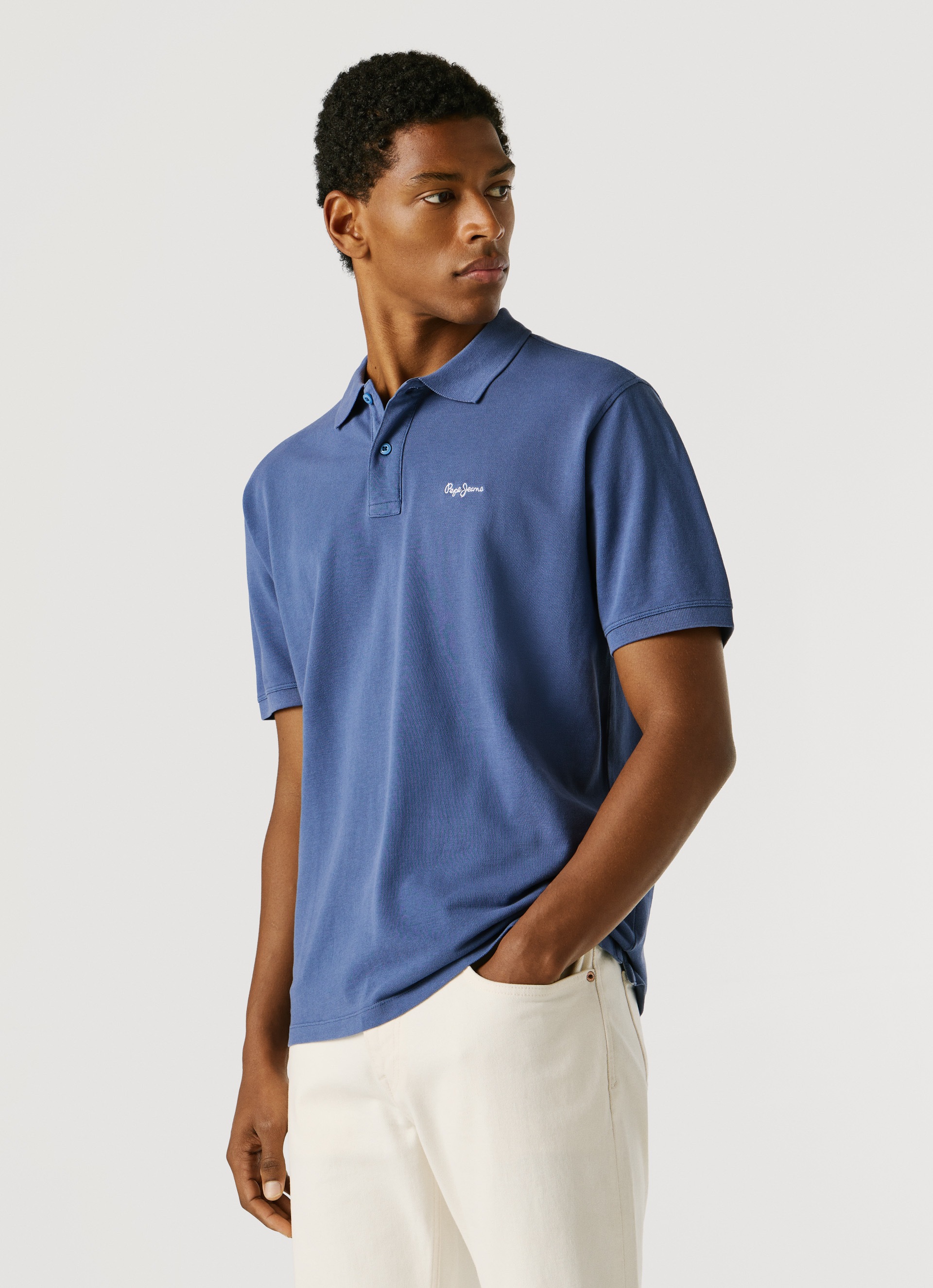 Pepe Jeans Poloshirt "OSCAR" aus Baumwoll-Piqué, mit Logostickerei günstig online kaufen