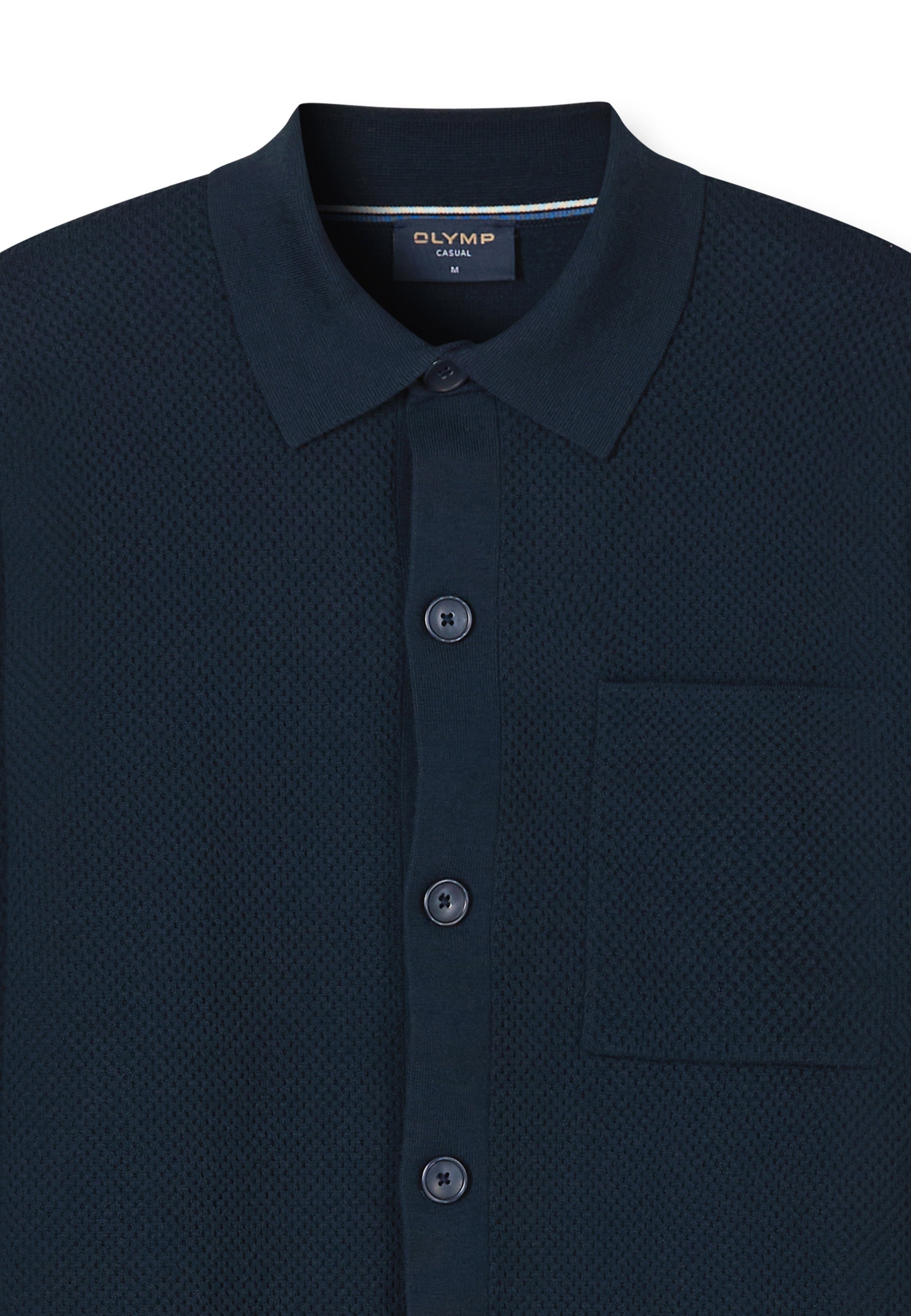 OLYMP Strickpullover »OLYMP Casual Strick, Overshirt«