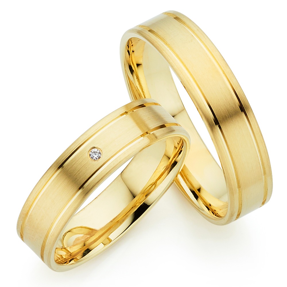 PHÖNIX Damen Trauring "Schmuck Partnerring Ehering Verlobungsring Freundschaftsring", 71, ohne Brillant, Silber 925 (Sterlingsilber),