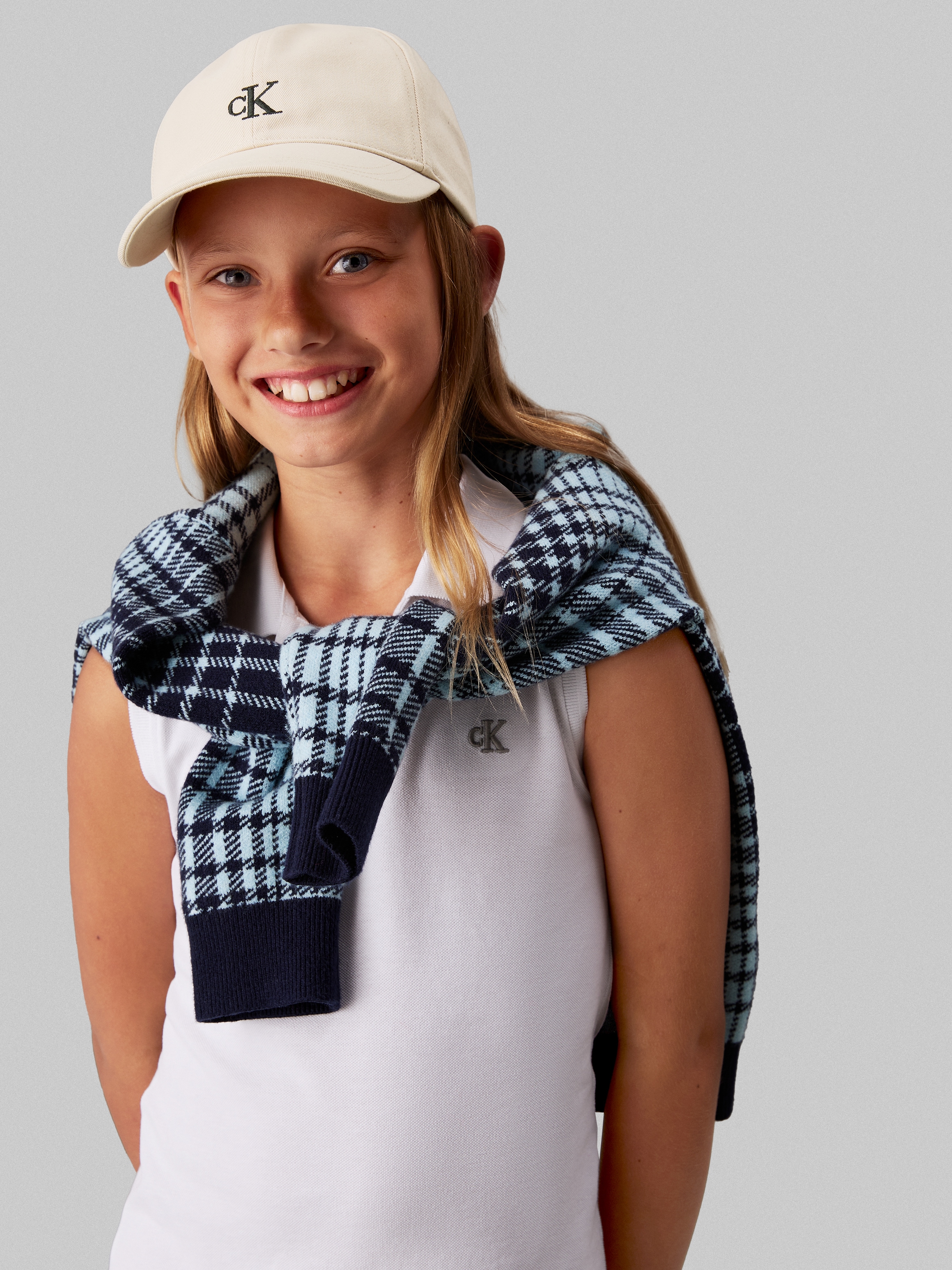 Calvin Klein Jeans Baseball Cap, mit Logostickerei