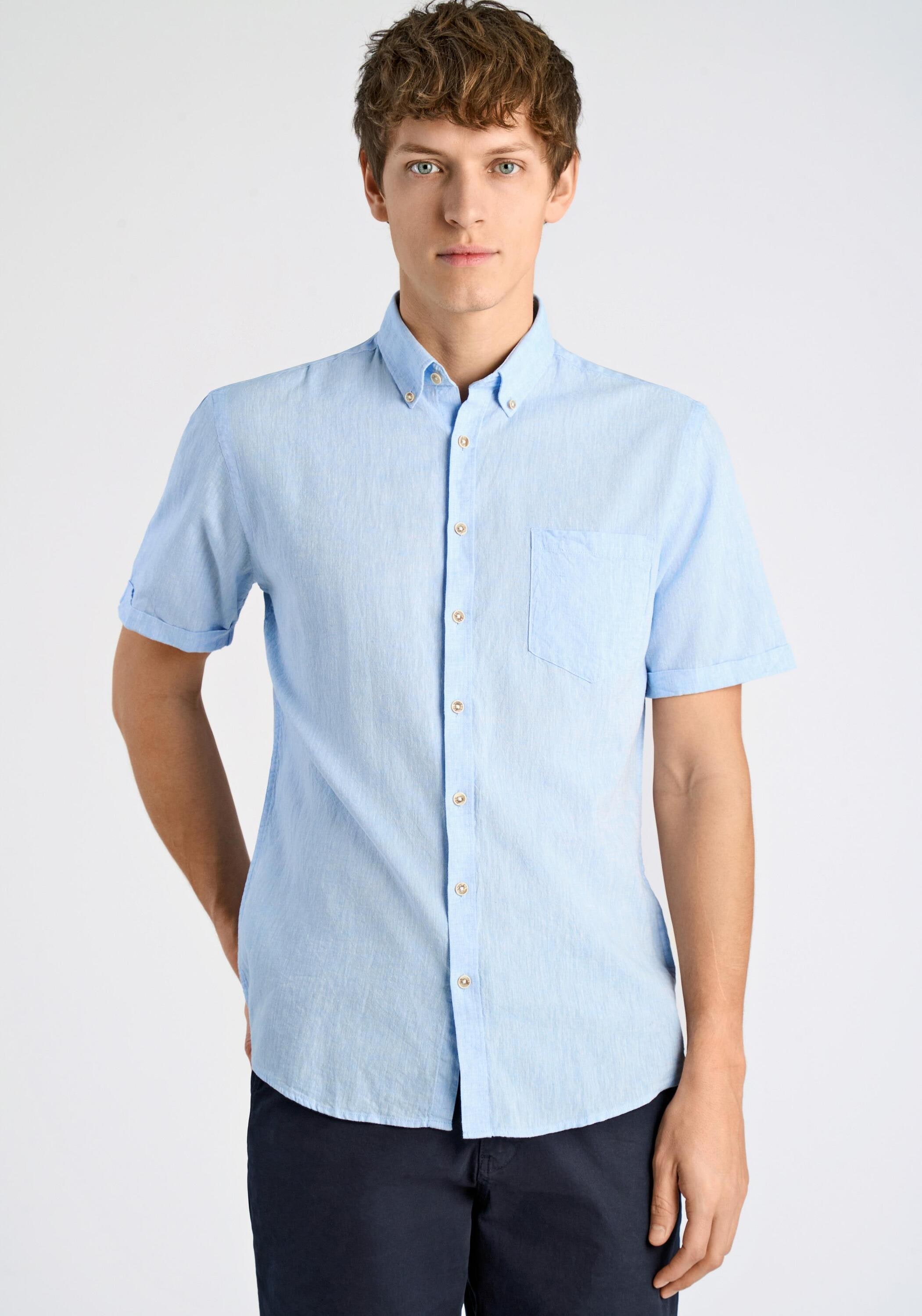 LINDBERGH Leinenhemd "Leinenhemd Relaxed Fit" günstig online kaufen