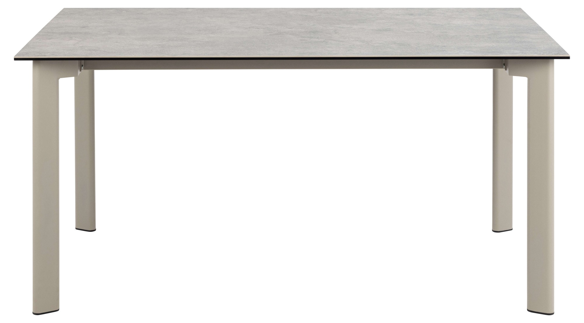 ACTONA GROUP Esstisch »Palermo«, Esstisch, Tischplatte grau Anista rau keramisch, 160x90x75cm
