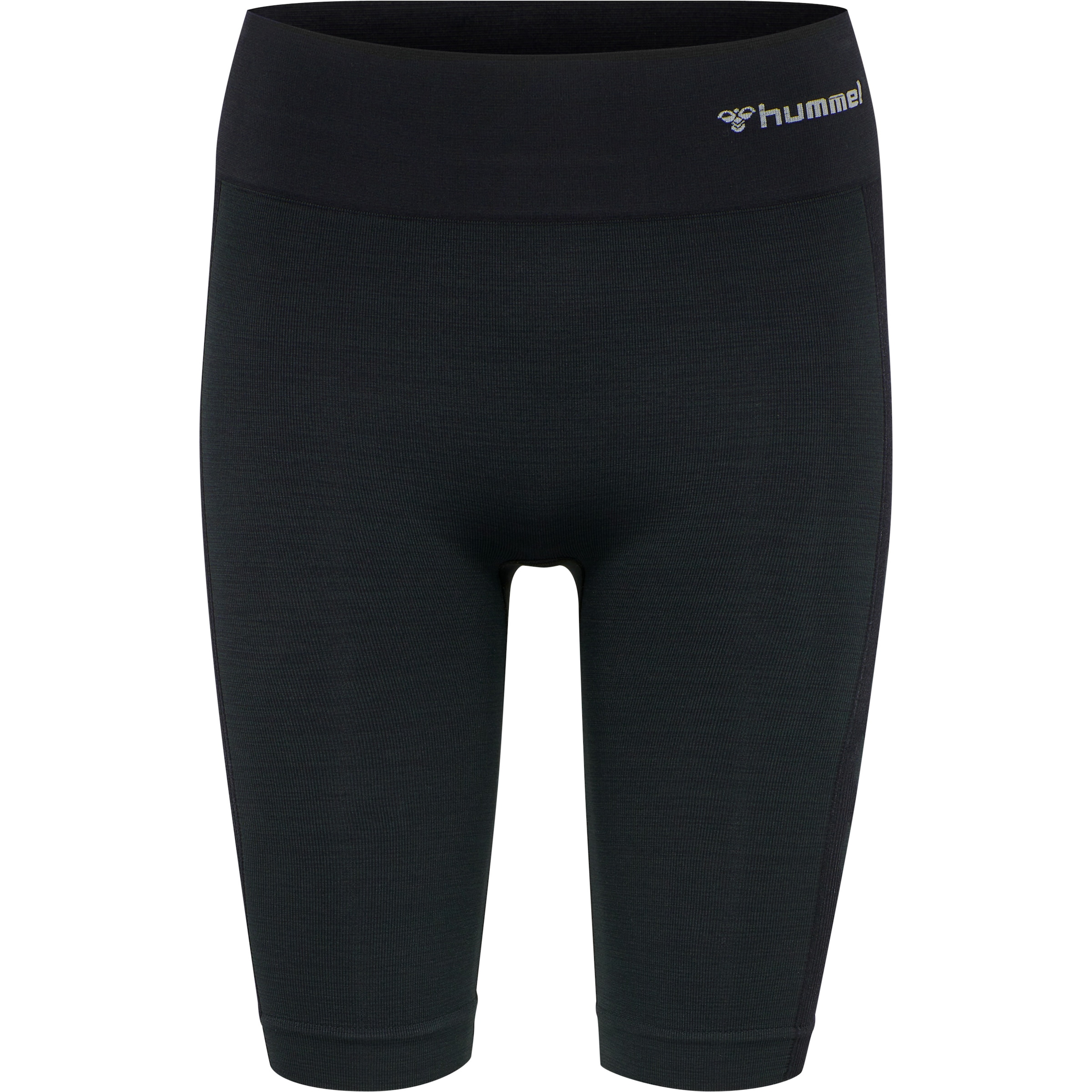HUMMEL Damen Trainingsshorts "HMLCLEA SEAMLESS CYCLING SHORTS", schwarz, Gr. M, Obermaterial: 57% Polyamid, 30% Polyester, 13% Elasthan, Hosen, mit