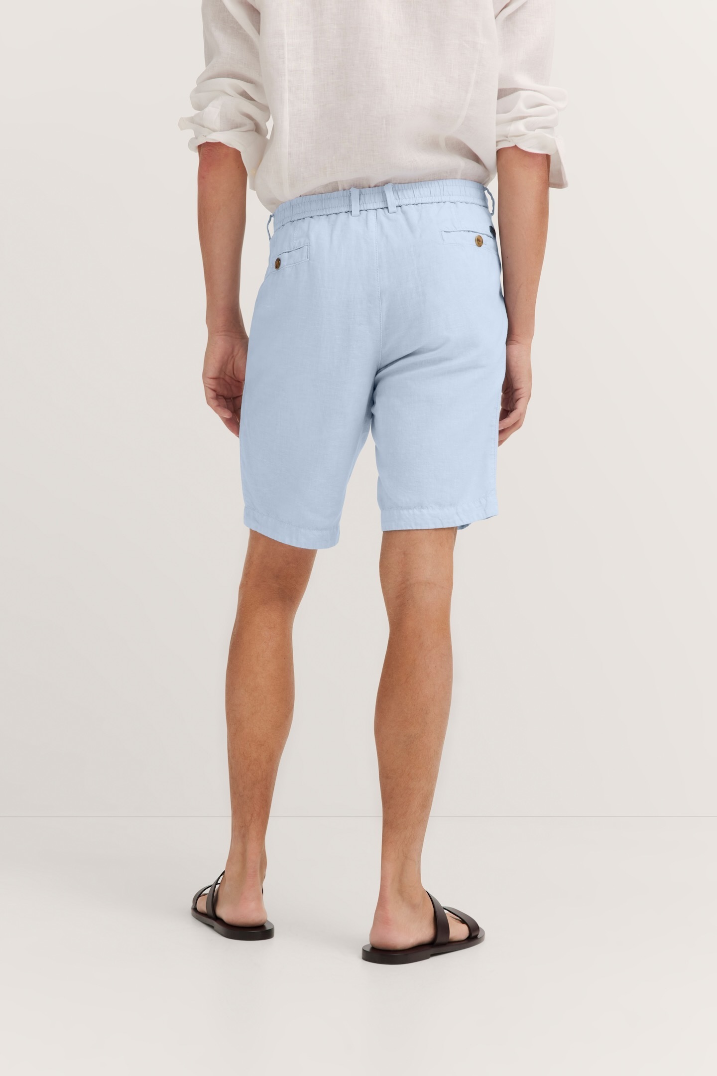 bugatti Bermudas, aus Leinen-Baumwollmix günstig online kaufen