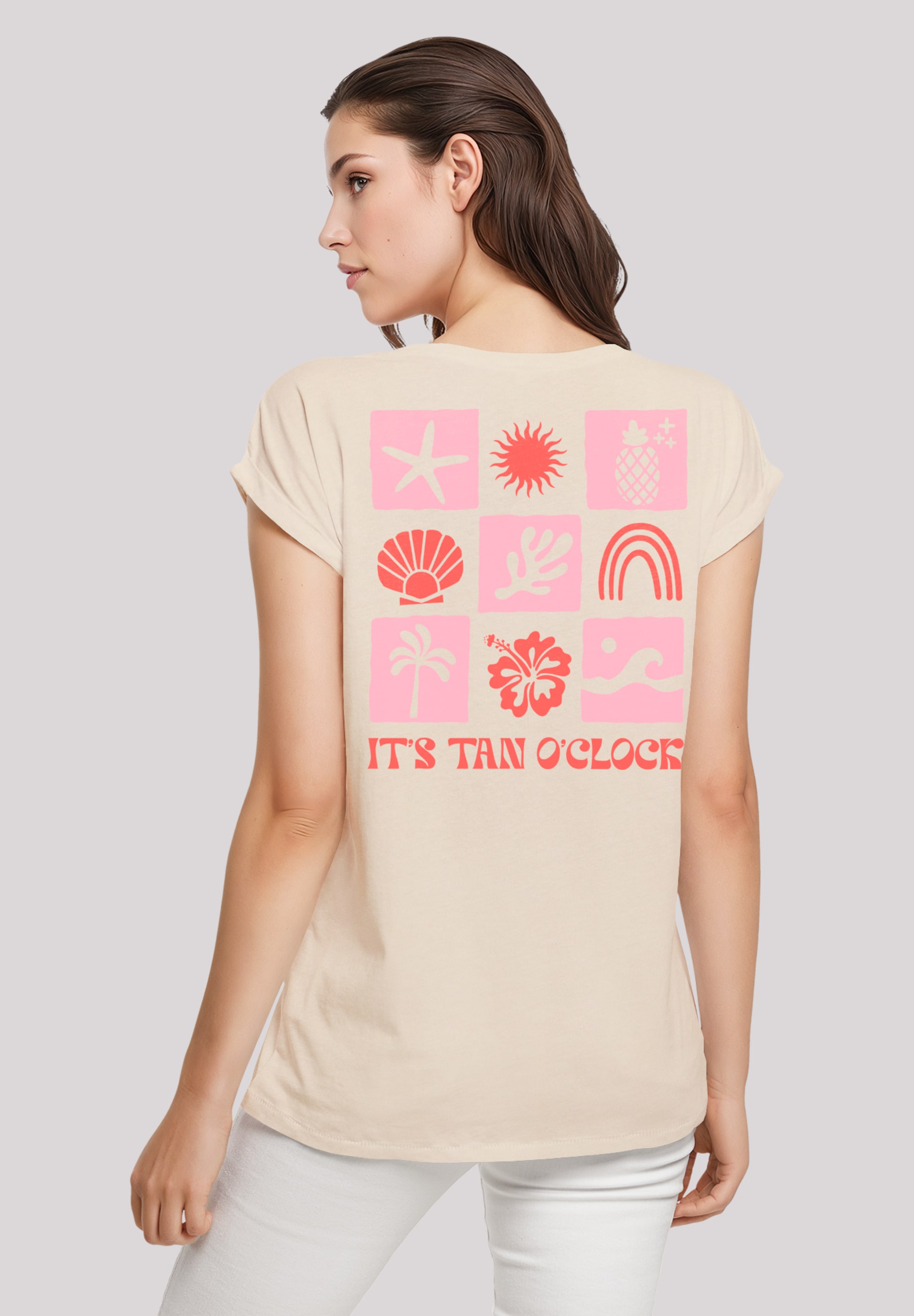 F4NT4STIC T-Shirt "Its Tan O Clock", Premium Qualität günstig online kaufen