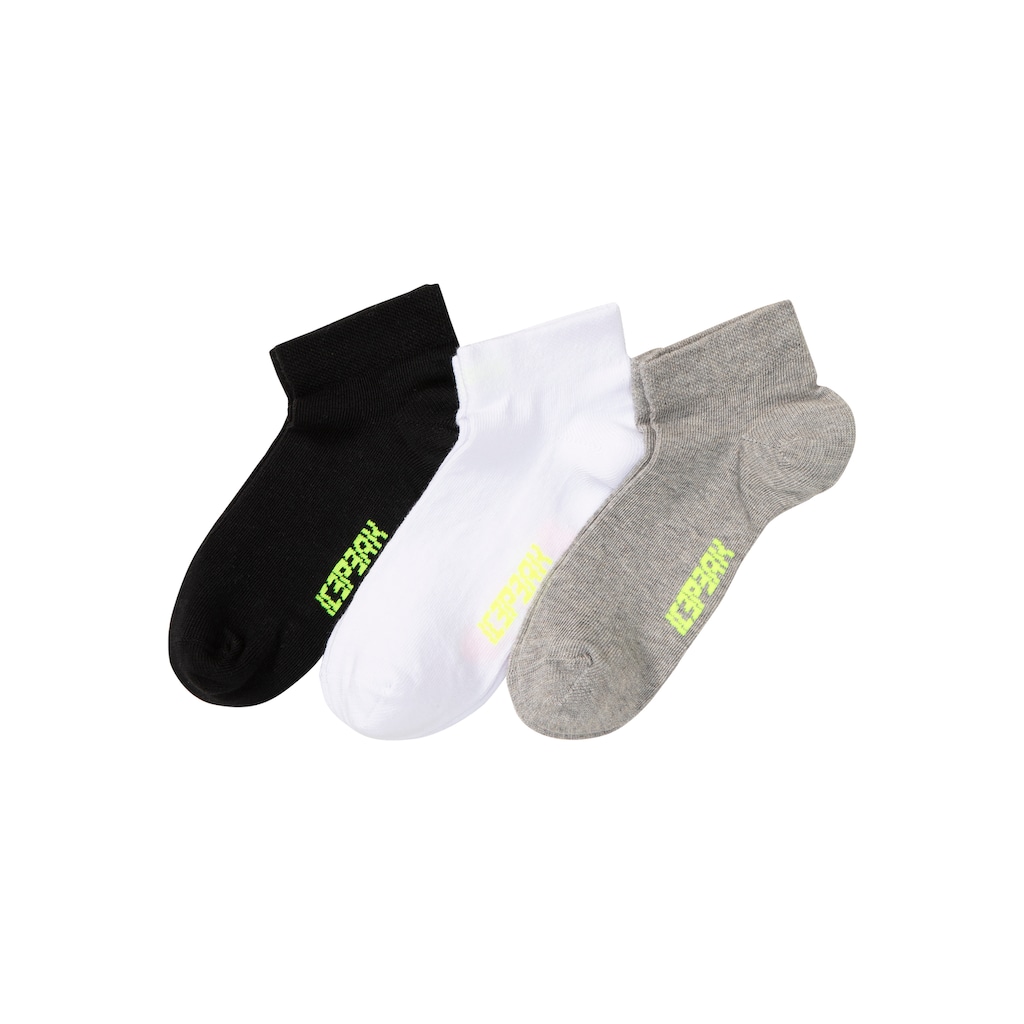 Icepeak Freizeitsocken »K SOCKEN ILA«, (Packung, 3 Paar)