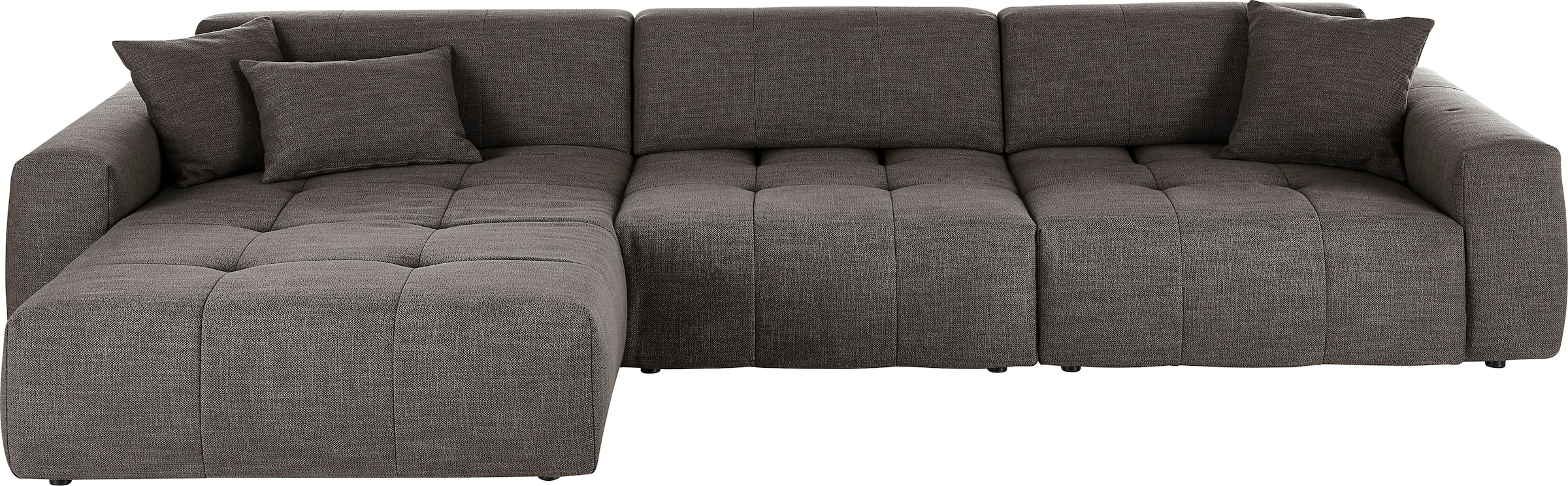 3C Candy Ecksofa "Yoshy mit Komfortfunktionen, modern und bequem, L-Form", günstig online kaufen