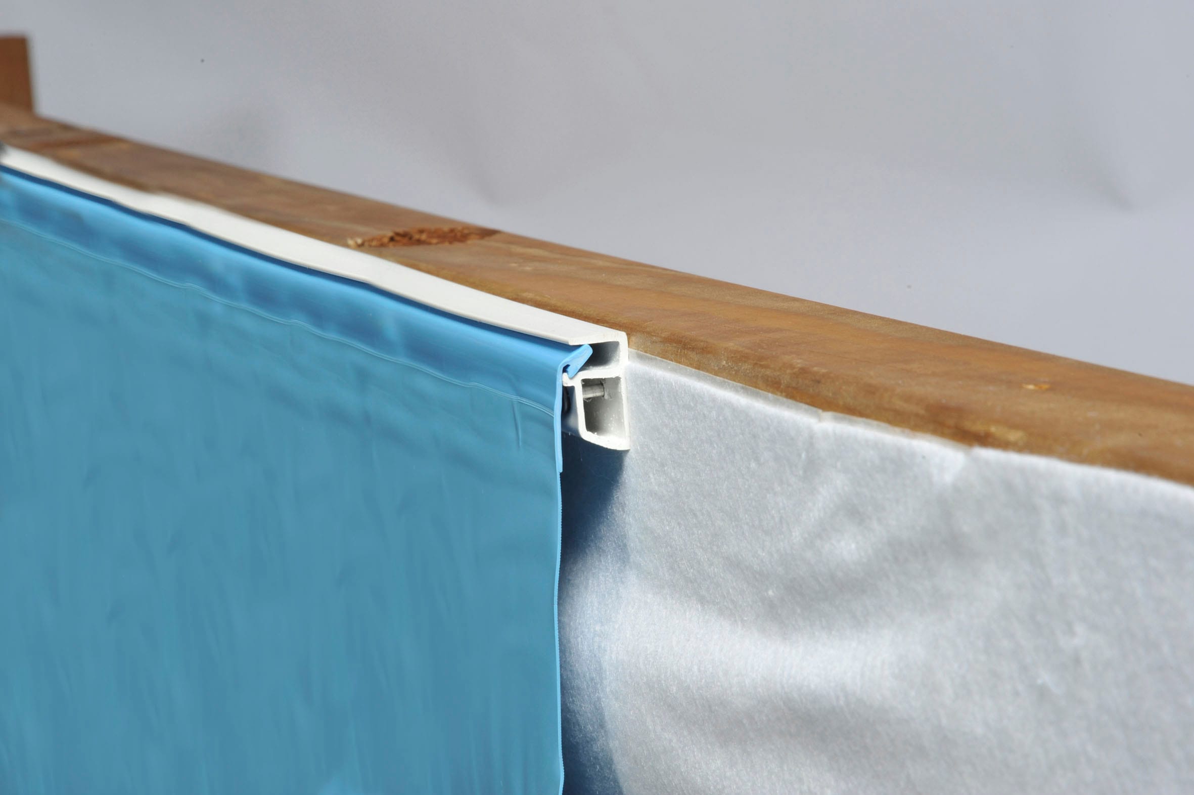 Gre Achteckpool »VIOLETTE 2 mit Edelstahlleiter«, (Set, 8 tlg.), Kiefernholz, ØxH: 500x127 cm