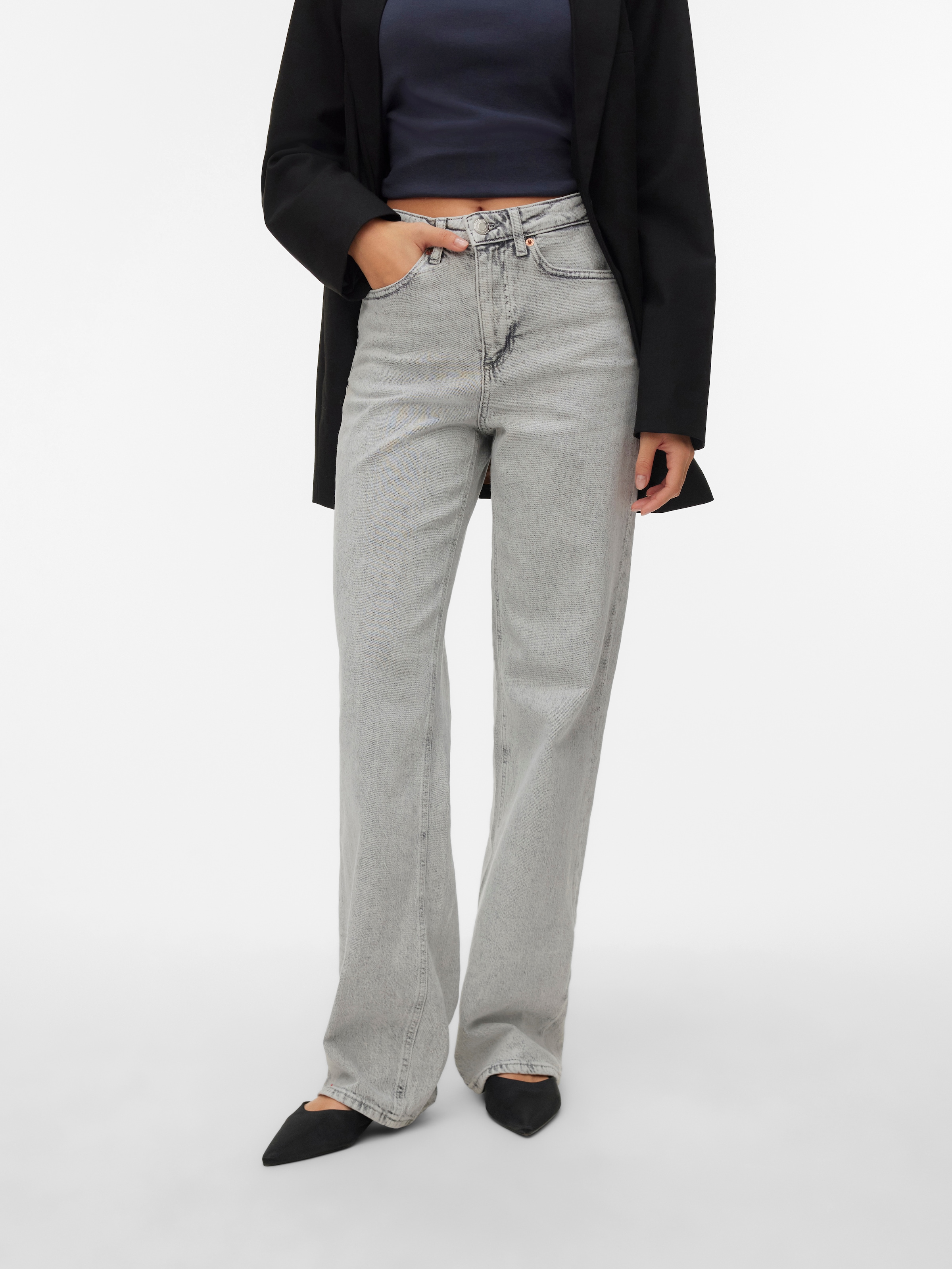 Vero Moda High-waist-Jeans »VMTESSA HR WIDE JEANS RA207 GA NOOS«