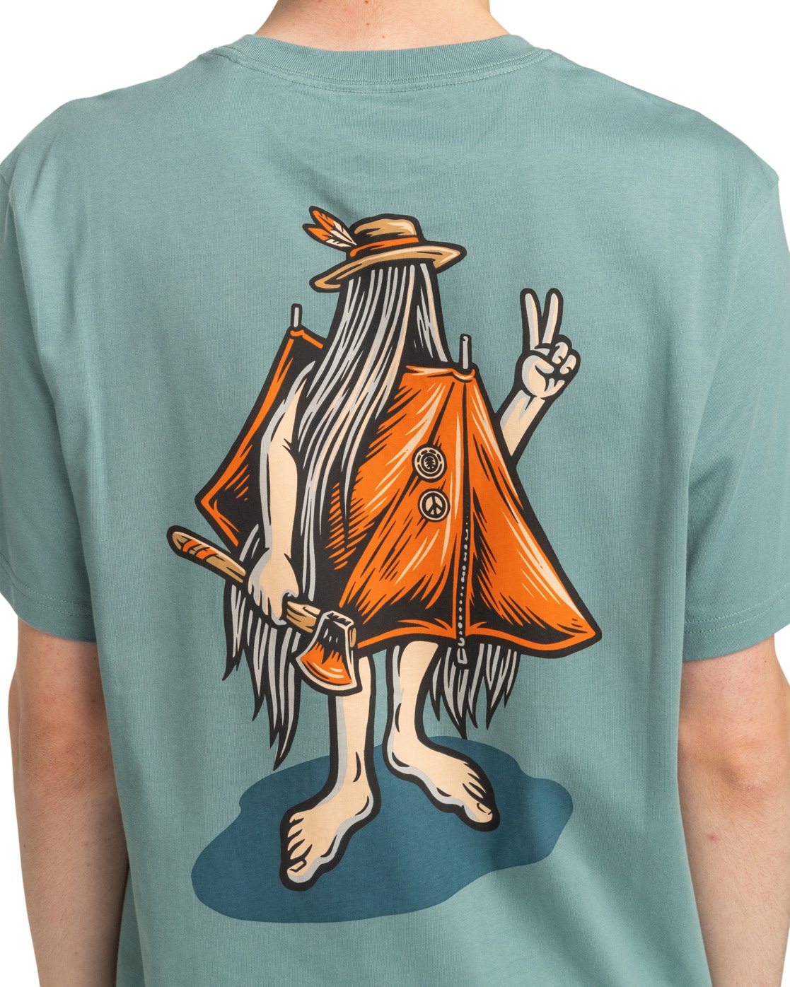Element T-Shirt »Happy Camper«