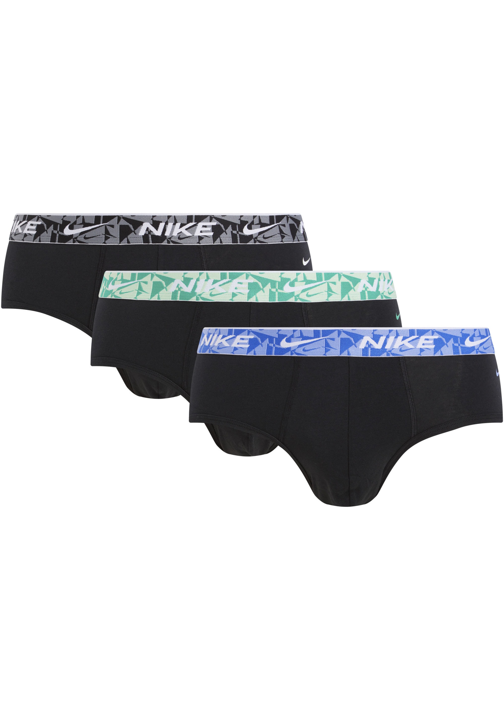 Slip »BRIEF 3PK«, (Packung, 3 St., 3er), mit Logo-Elastikbund