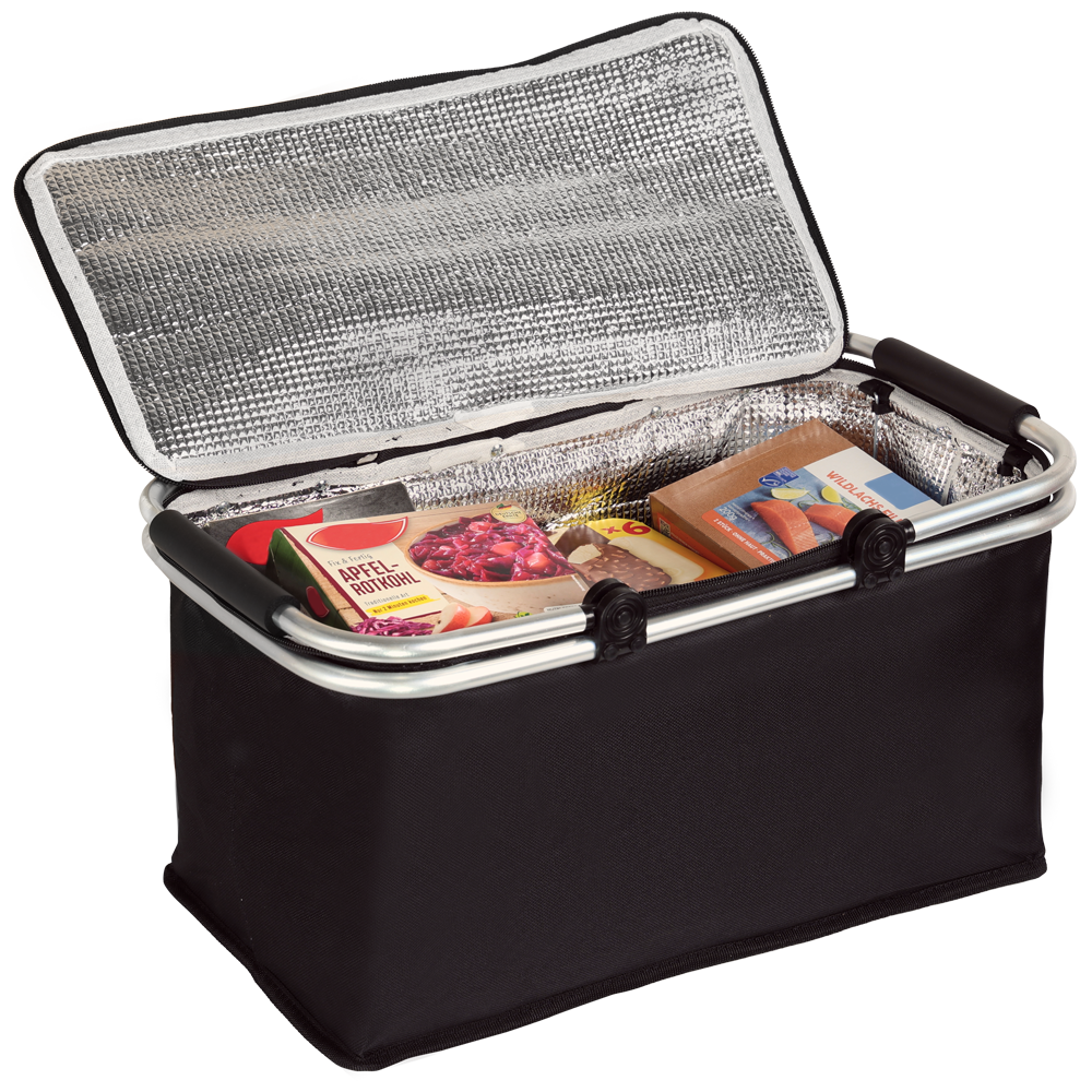KESPER® Einkaufskorb »Volumen ca. 20 Liter, faltbarer Thermokorb«, (1 tlg.), mit Warm- & Kaltisolierung, der perfekte Begleiter f. jede Gelegenheit