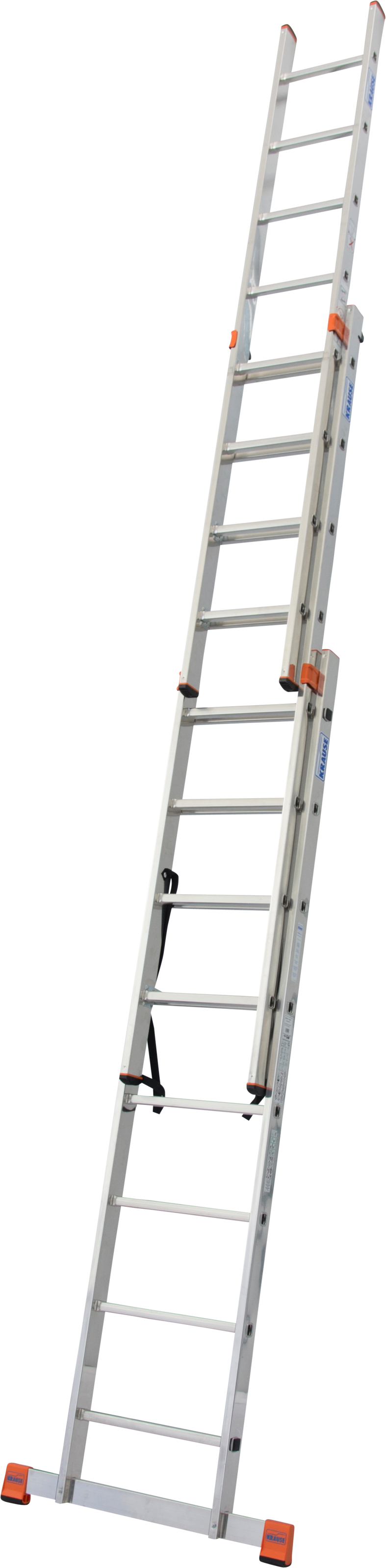 KRAUSE Vielzweckleiter »Tribilo«, Alu, 3x8 Sprossen, Arbeitshöhe ca. 605 cm