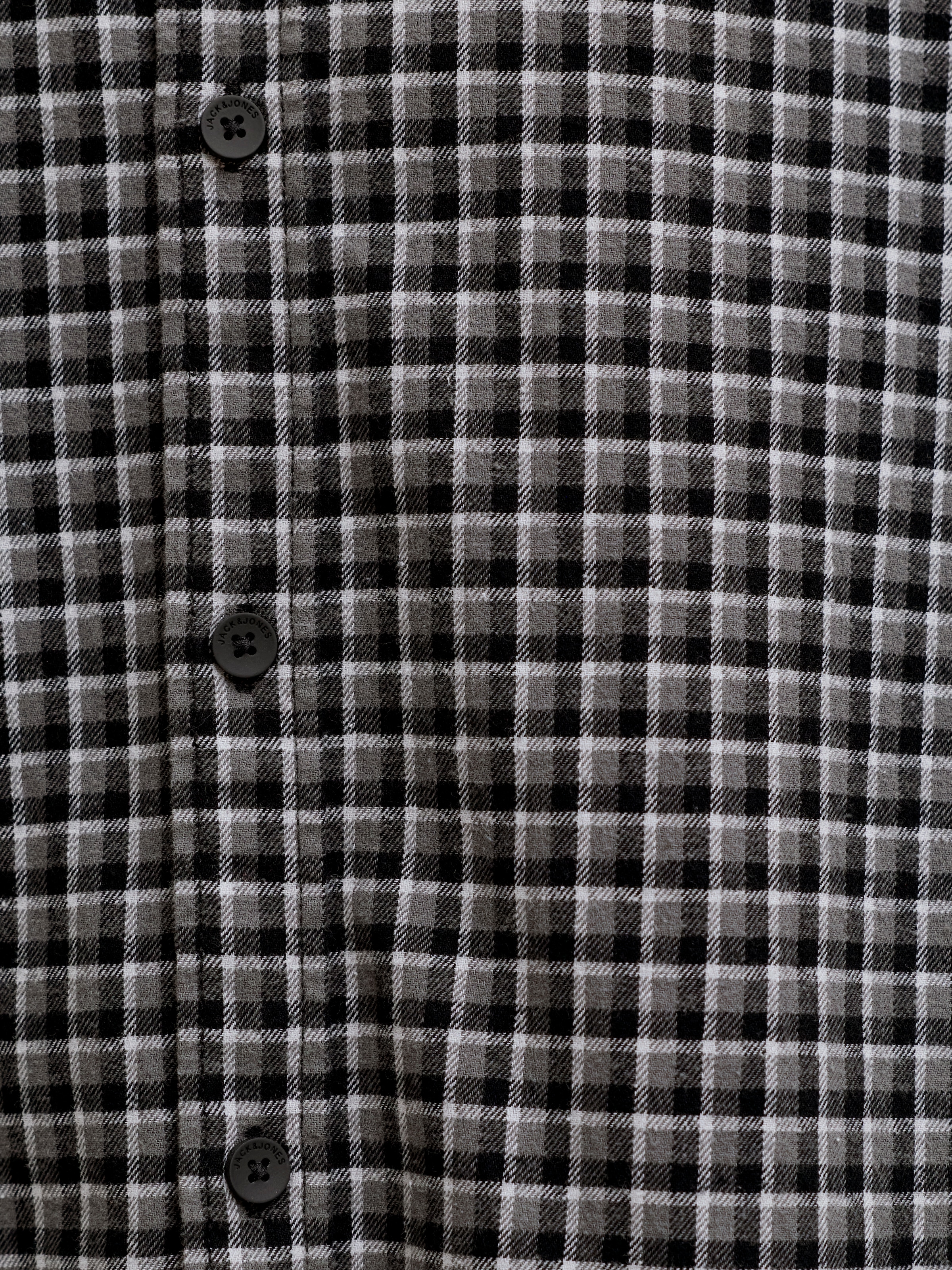 Jack & Jones PlusSize Langarmhemd »JJCARTER CHECK SHIRT LS SN PLS« Baumwolle, relaxed fit