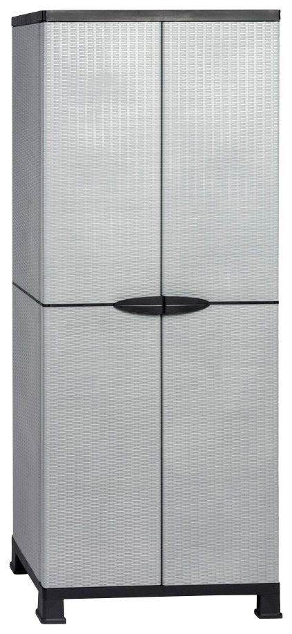 Mehrzweckschrank »Madera«, B/T/H: 68x40x171 cm, 3 Einlegeböden, Kunststoff