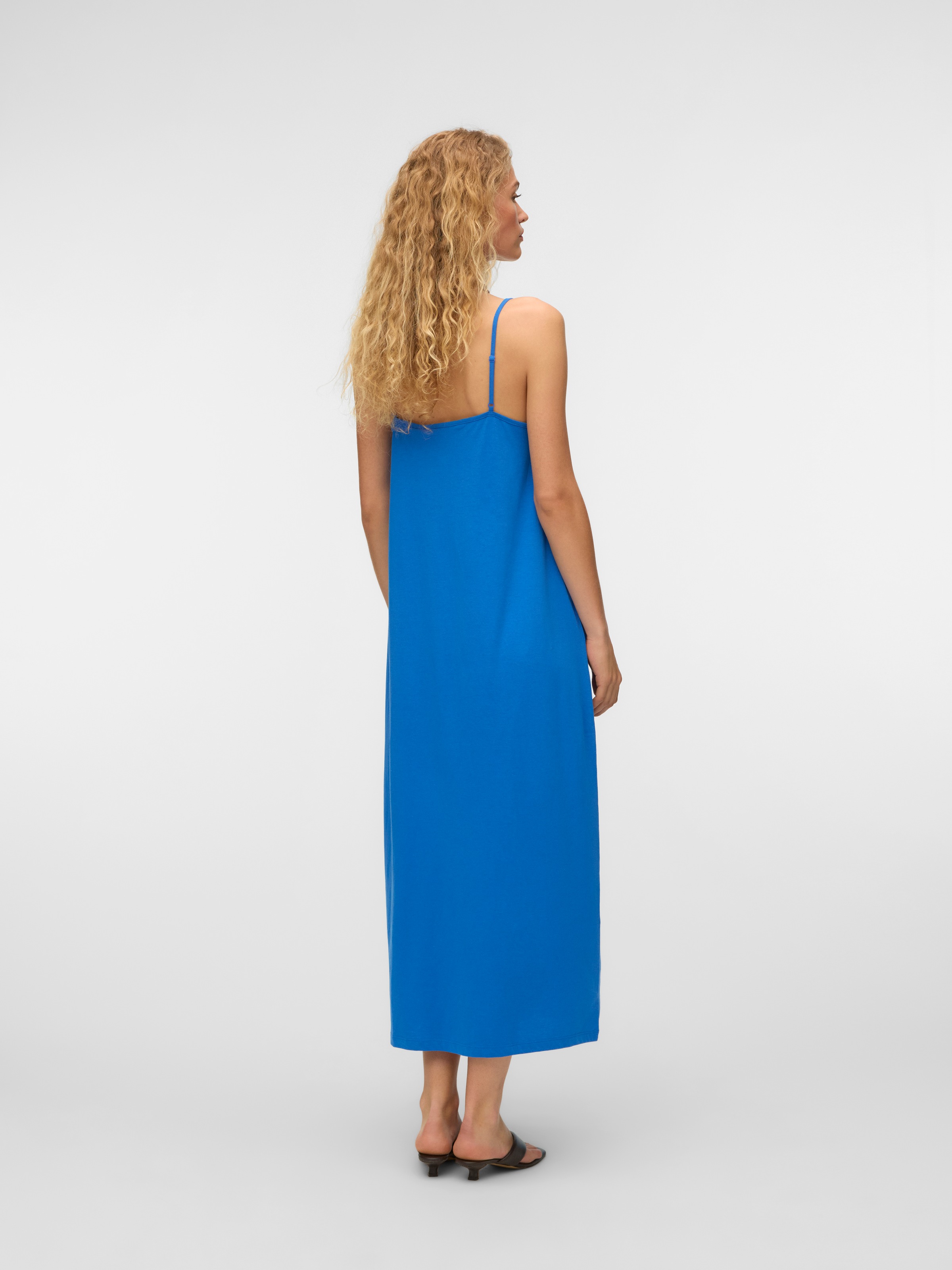 Vero Moda Maxikleid »VMLUNA SINGLET ANKLE DRESS NOOS« Baumwollmischung, regular fit