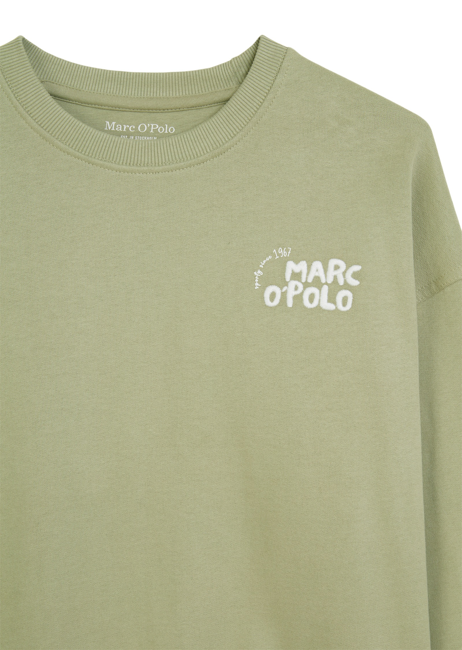Marc O'Polo Sweatshirt »mit Logo-Stickerei auf beiden Seiten«