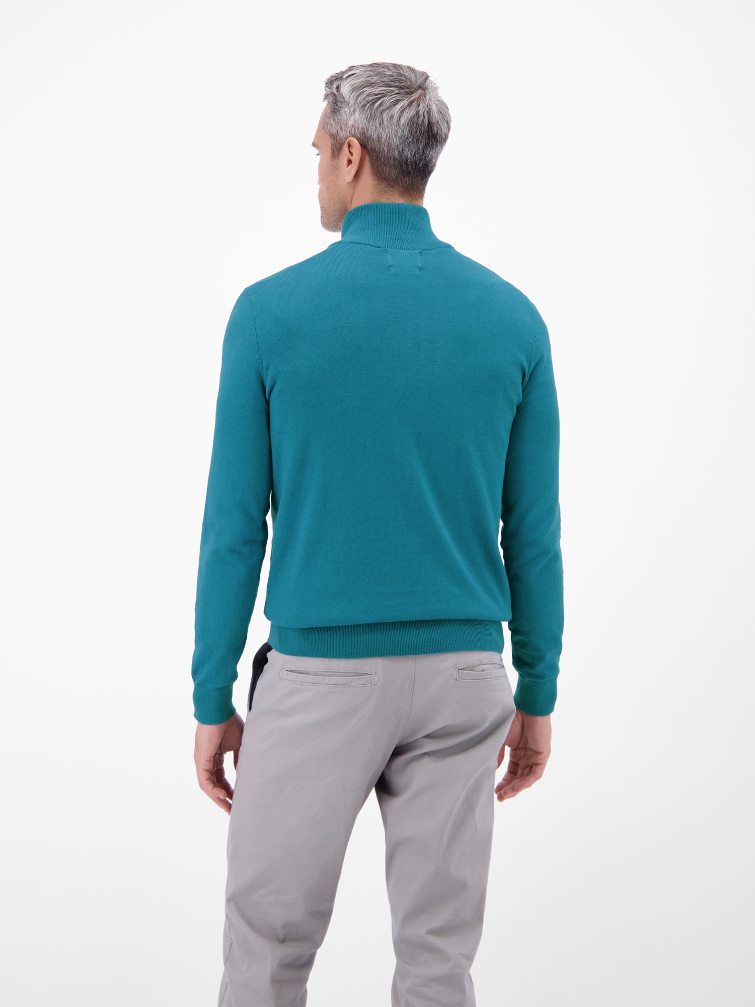 LERROS Troyer "LERROS Flachstrickpullover mit Troyerkragen" günstig online kaufen