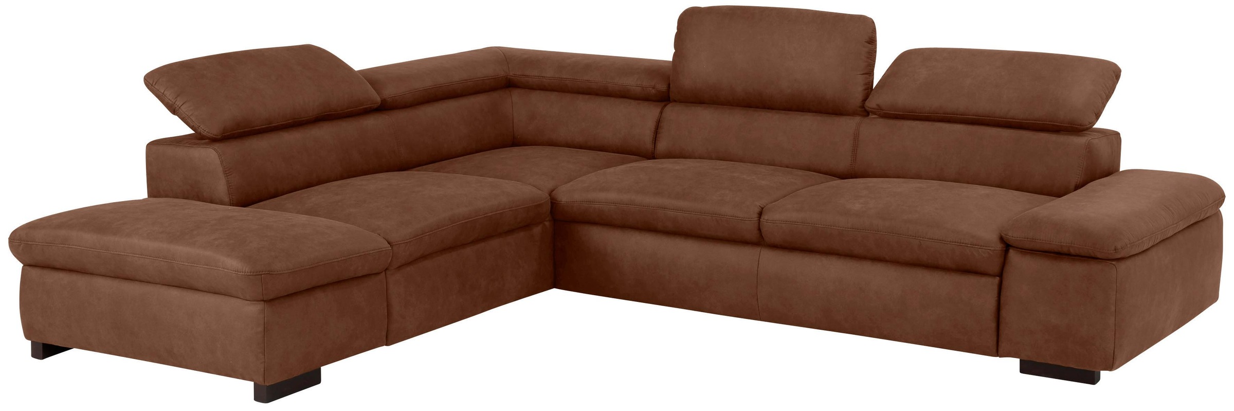 Thumbnail - Home affaire Ecksofa "Alberto L-Form" mit Kopfteilverstellung, wahlweise mit Bettfunktion