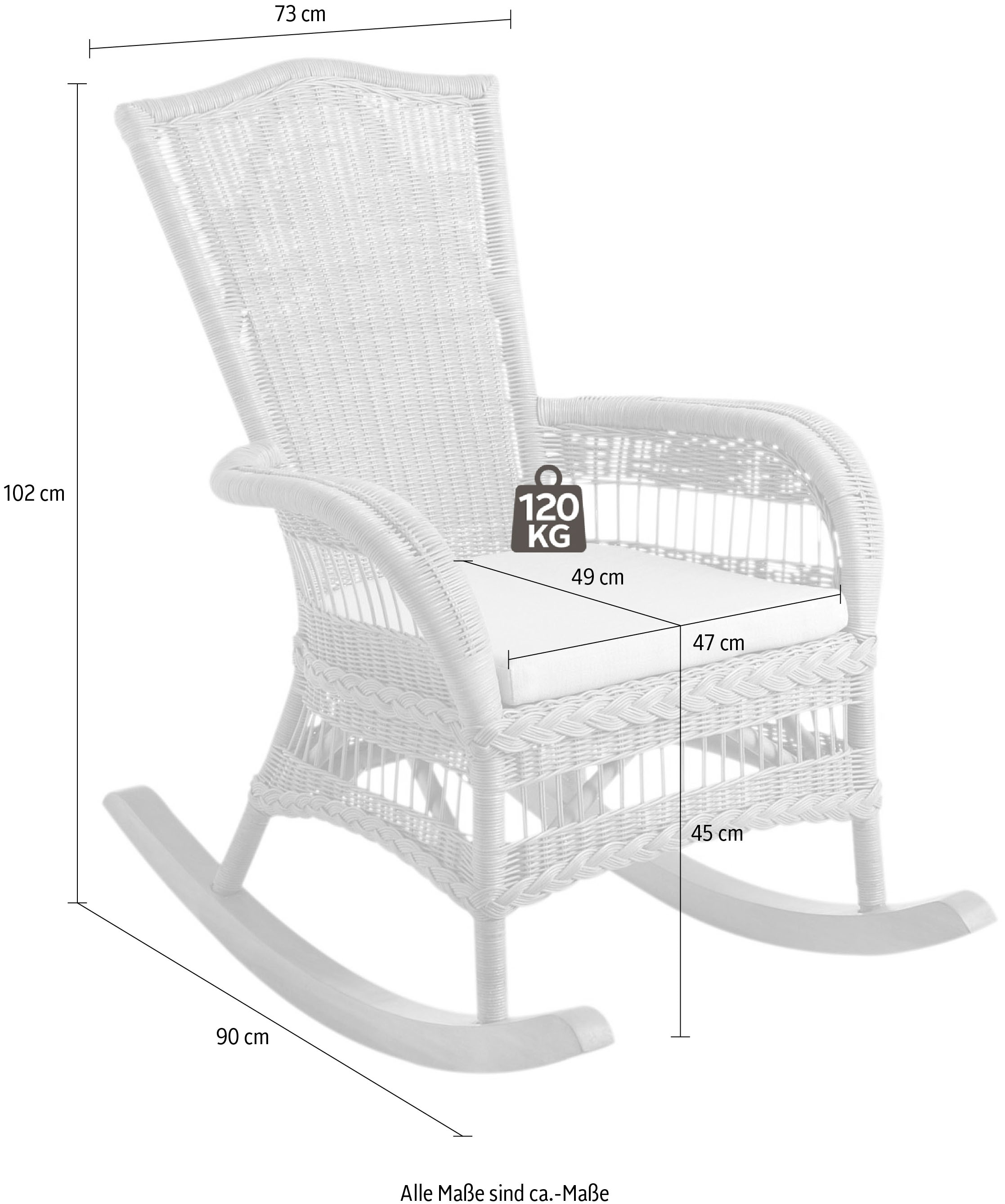 BAUR bestellen | affaire Home Schaukelstuhl