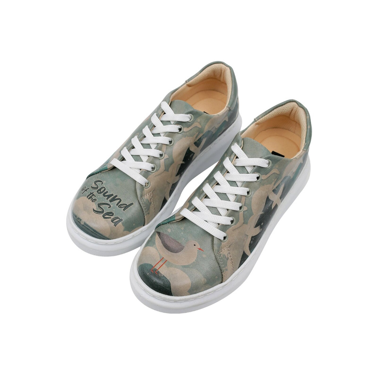 DOGO Plateausneaker "Damen Myra Sound of the Sea Vegan Damen Sneaker / female", Vegan