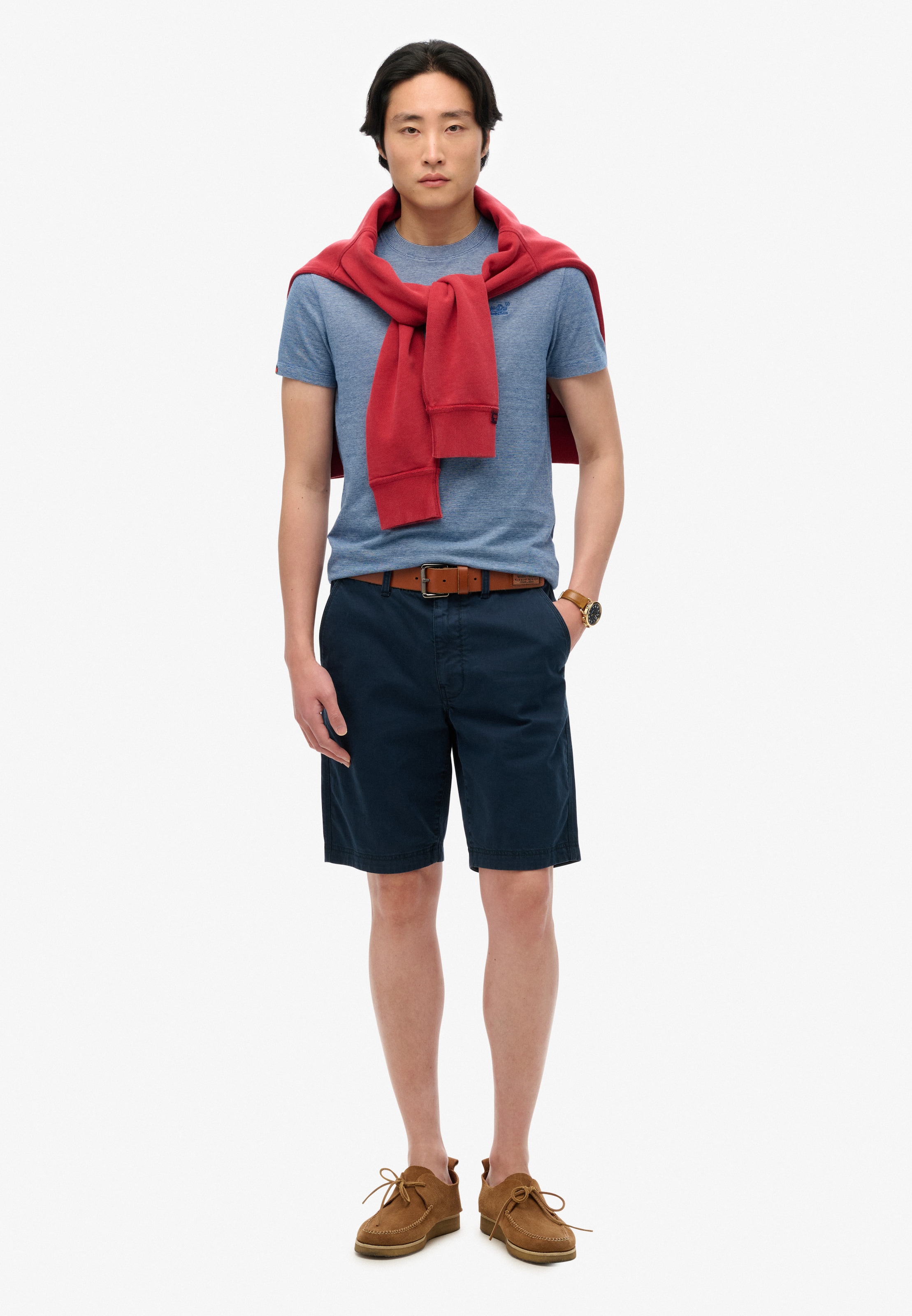 Superdry Rundhalsshirt »ESSENTIAL LOGO EMB TEE«