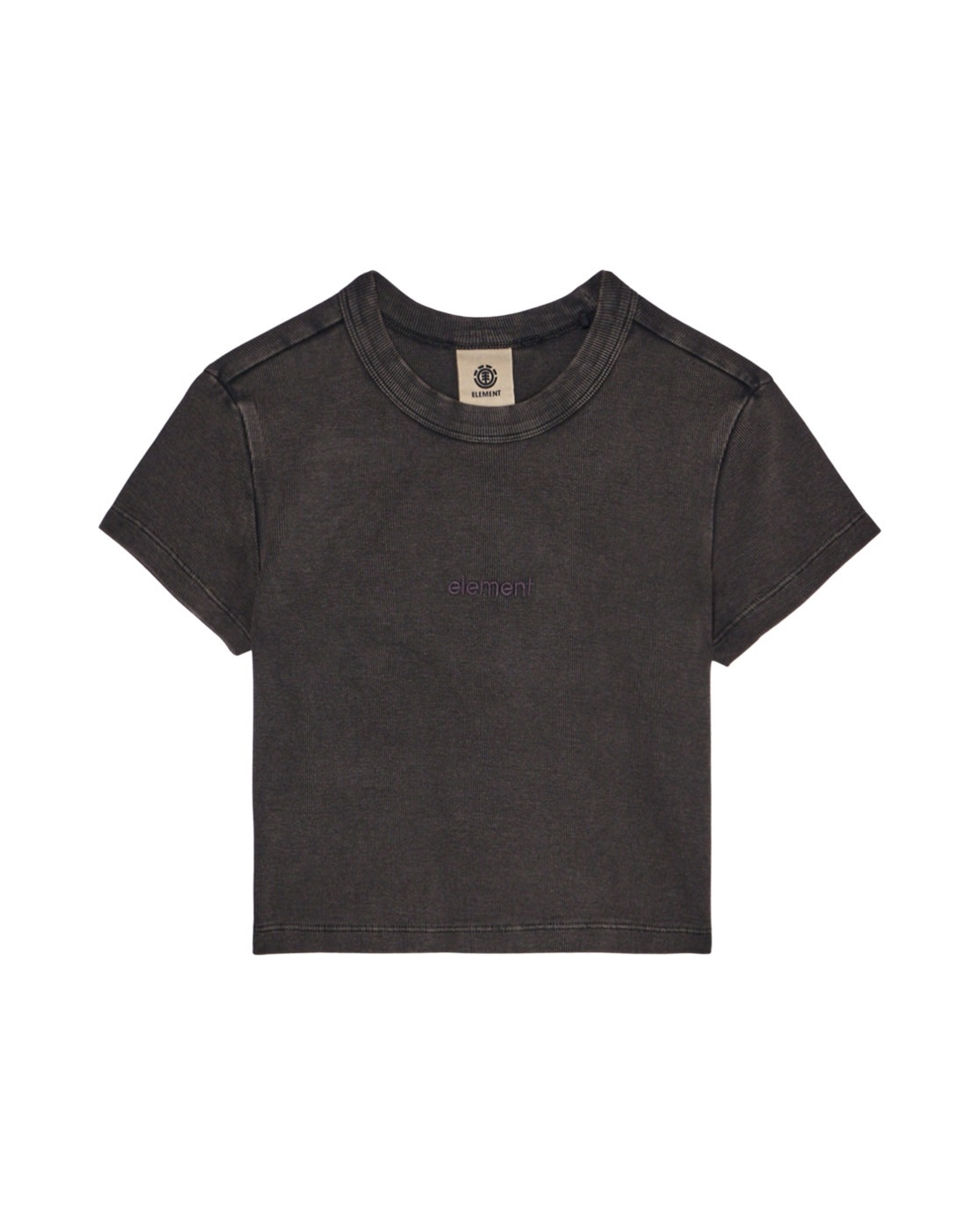 Element Yarnhill Women's T-Shirt Off Black Size S 3
