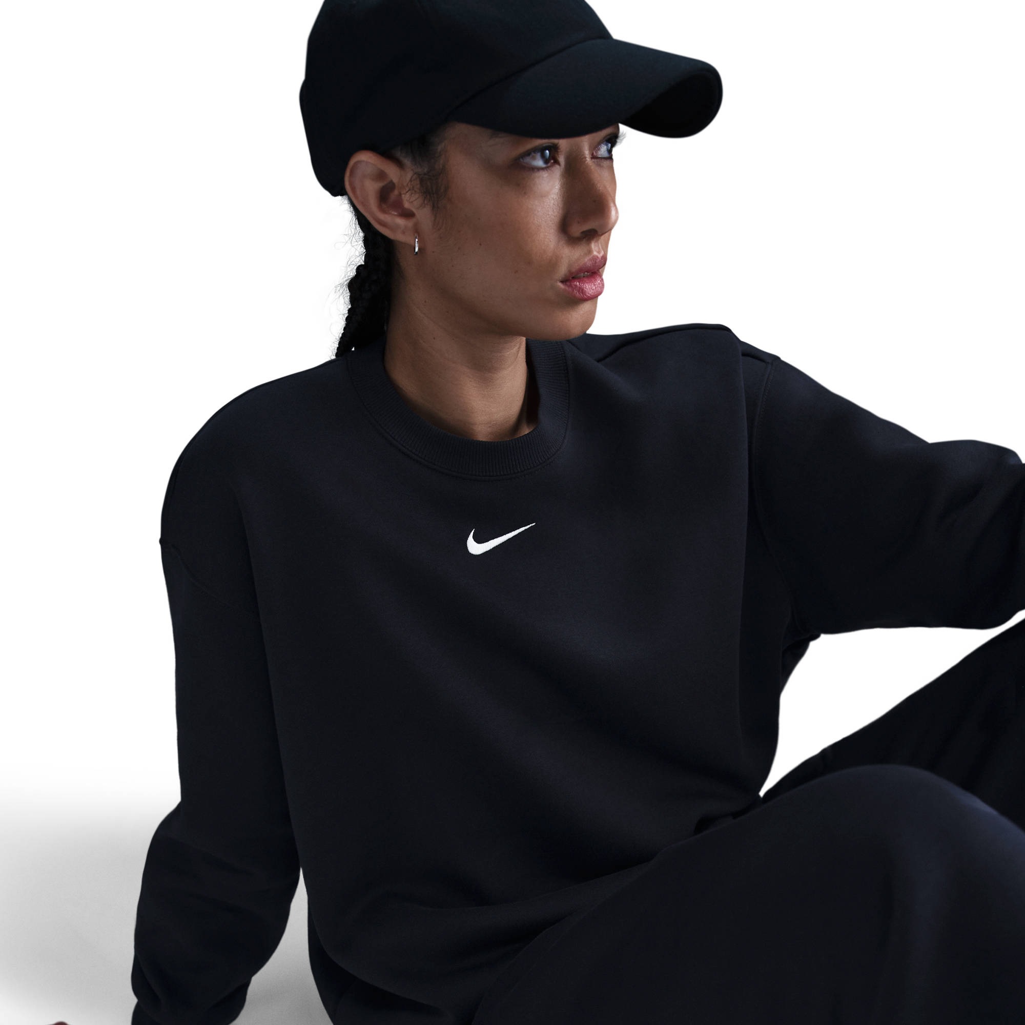 Nike Sportswear T-Shirt »W NSW PHNX FLC OS LONG CREW«