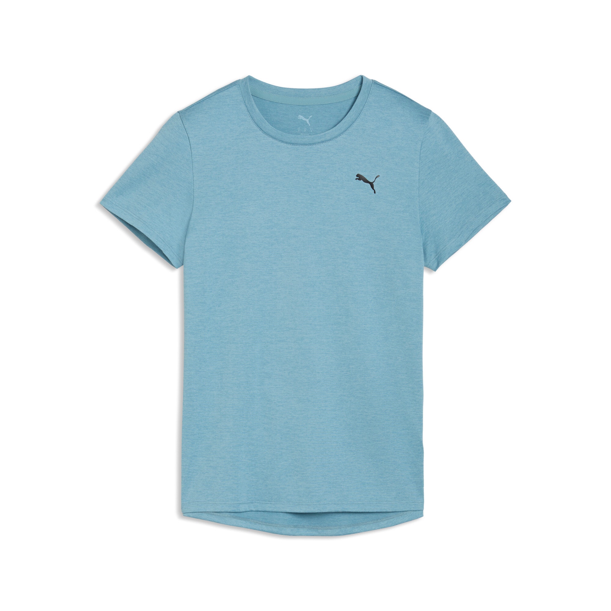 PUMA Trainingsshirt "W TAD ESSENTIAL HEATHER TEE" gerade Passform mit Seite günstig online kaufen