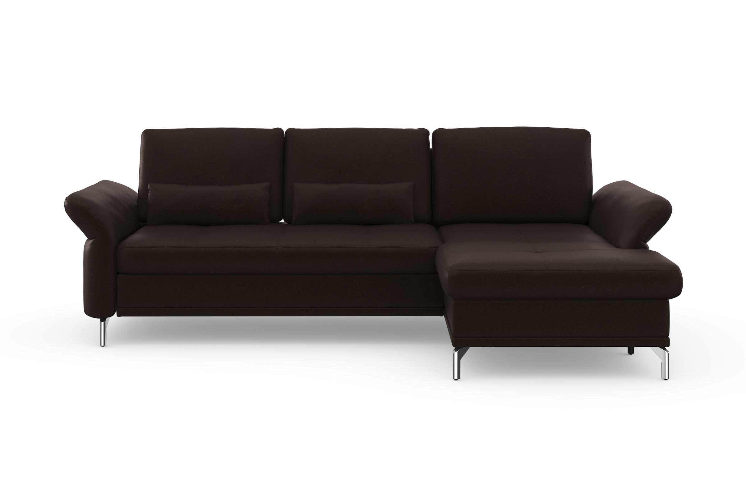 Home affaire Ecksofa "Palm Beach L-Form" Federkern, mit Sitztiefenverstellu günstig online kaufen