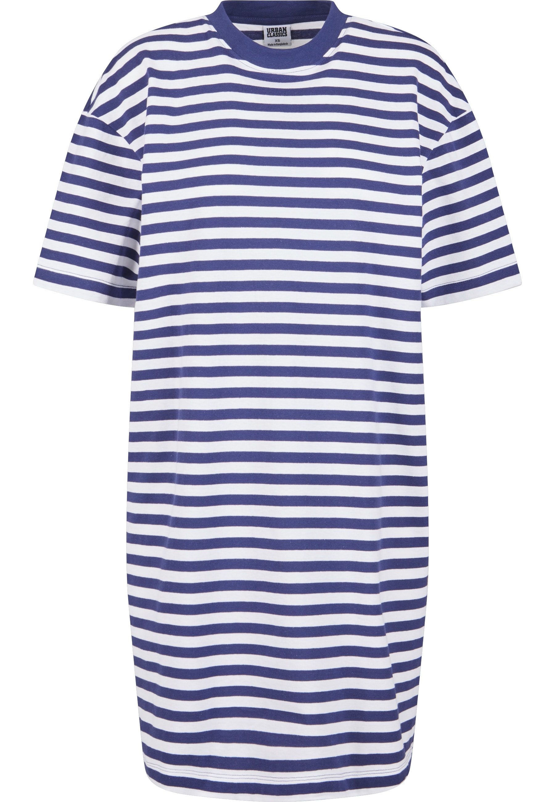 URBAN CLASSICS Shirtkleid »Urban Classics Damen Ladies Oversized Striped Tee Dress« 1 Stk. tlg.