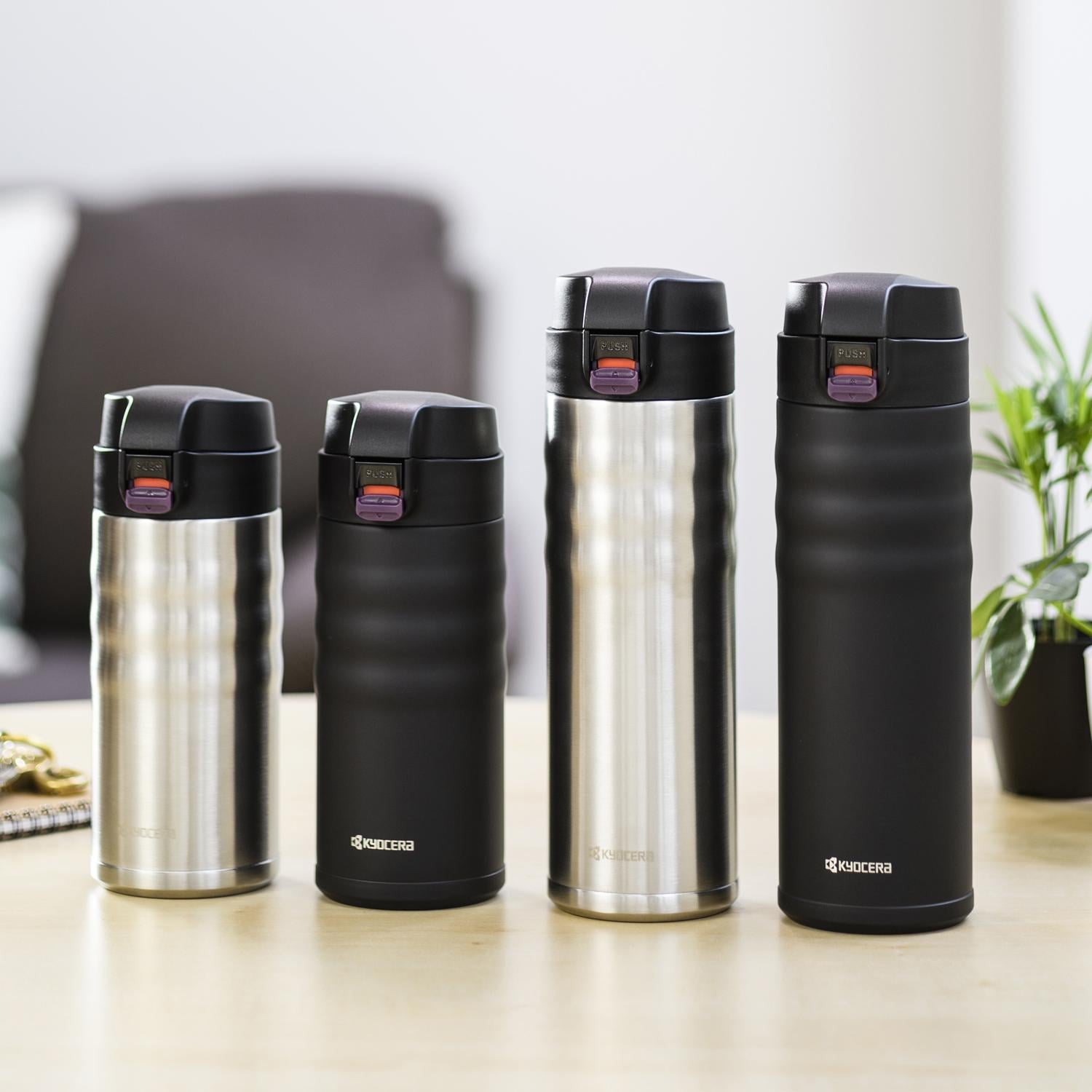 KYOCERA Isolierflasche »Flip Top«, Fassungsvermögen 500 ml, Höhe 21 cm