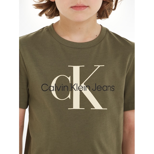 Calvin Klein Jeans T-Shirt »CK MONOGRAM SS T-SHIRT« | BAUR