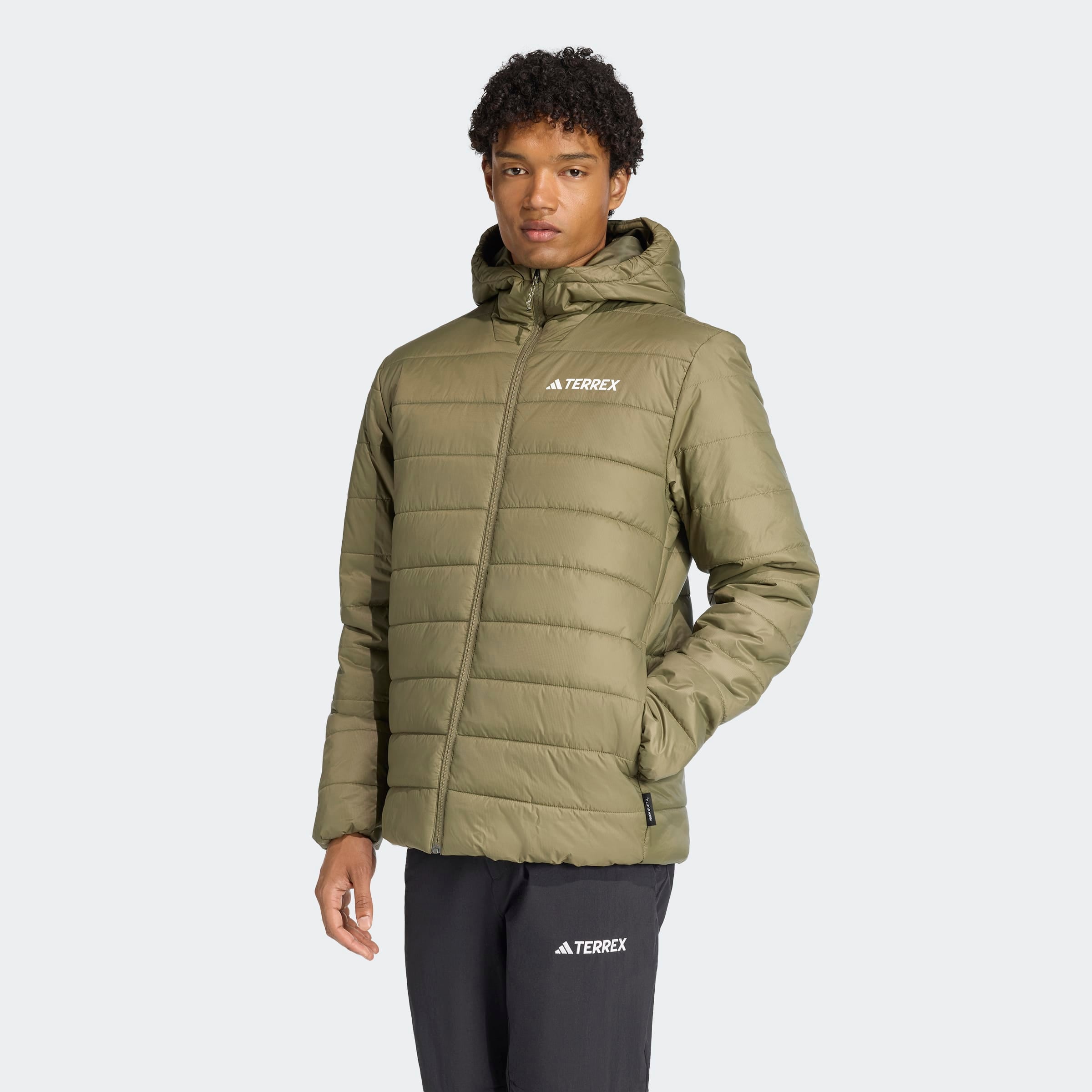 adidas TERREX Steppjacke »MT ESS PAD HO J« für Erwachsene, mit Reißverschluss, aus Kunstfaser