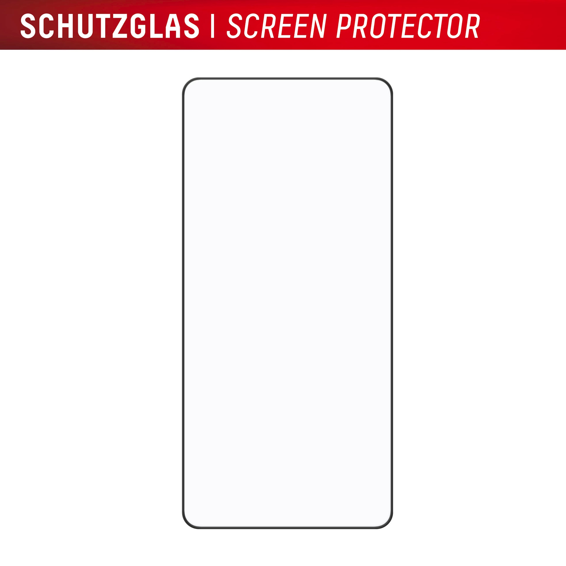 Displex Displayschutzglas »Premium Glass Screen Protector (Full Cover)«, für Samsung Galaxy S25 Edge, Displayschutzfolie, Schutzfolie, Bildschirmschutz, kratz- & stoßfest