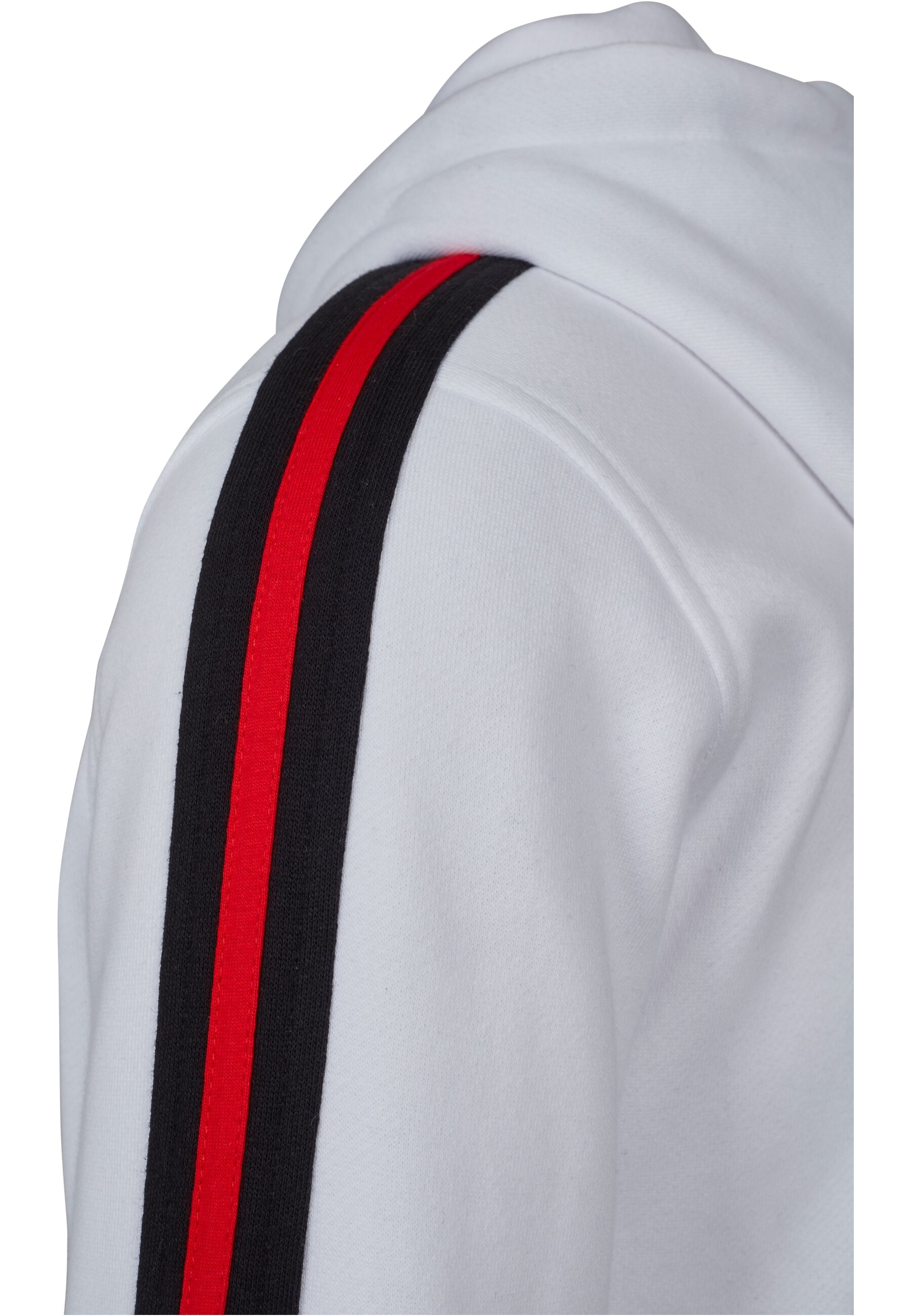 URBAN CLASSICS Kapuzensweatshirt »Urban Classics Herren Stripe Shoulder Hoody«, (1 tlg.)